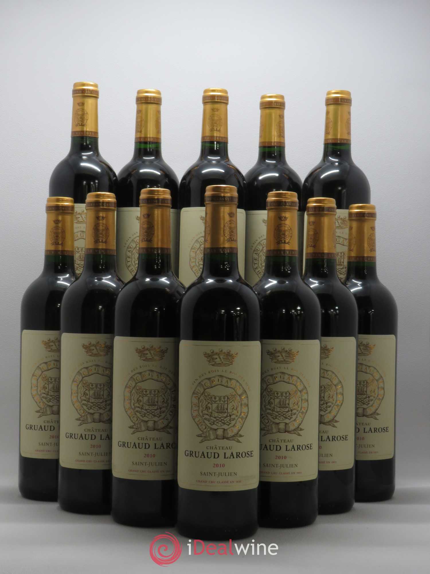 Château Gruaud Larose 2ème Grand Cru Classé 2010 - Lot de 12 bouteilles - 0
