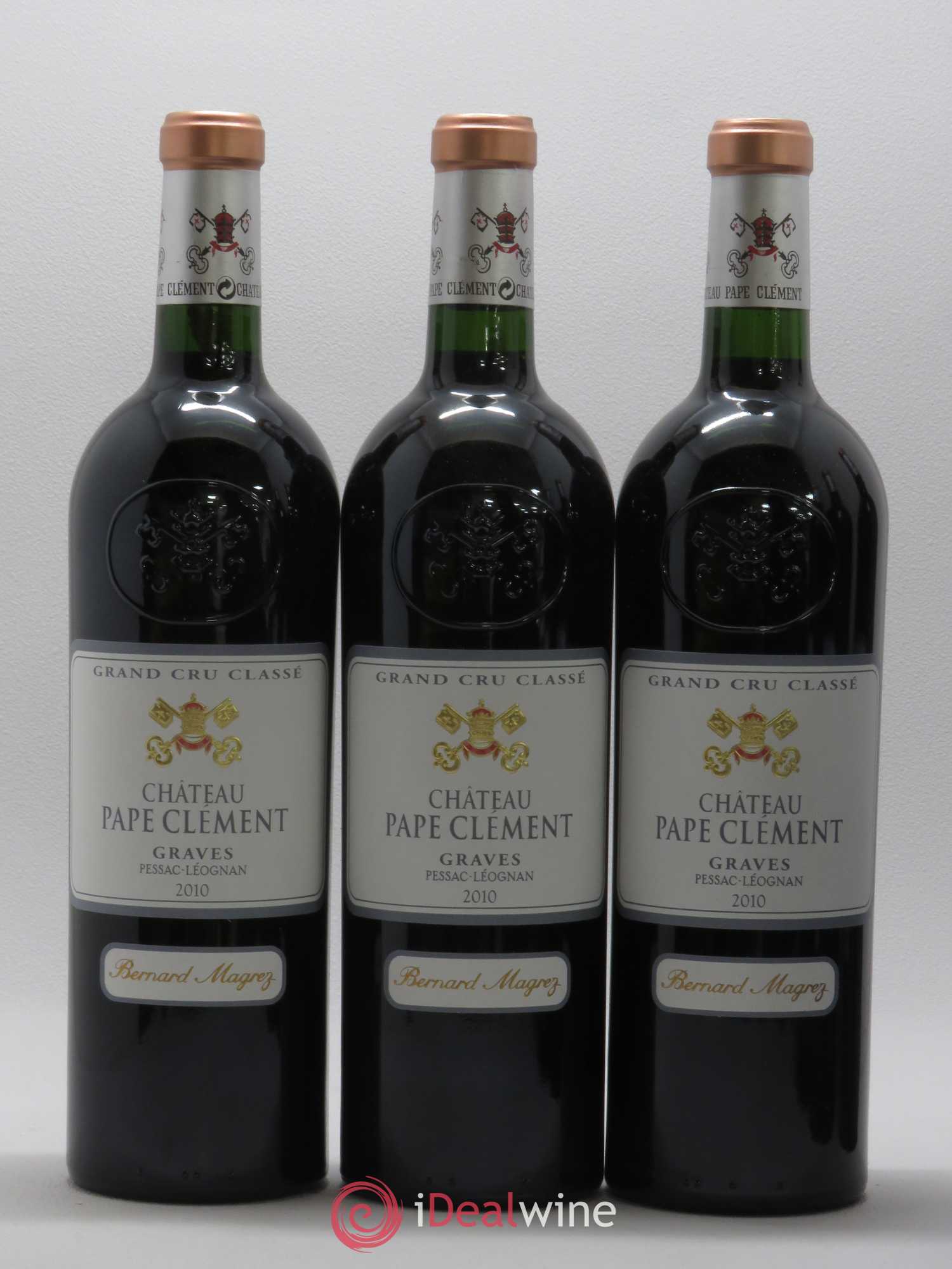 Château Pape Clément Cru Classé de Graves 2010 - Lot de 6 bouteilles - 1