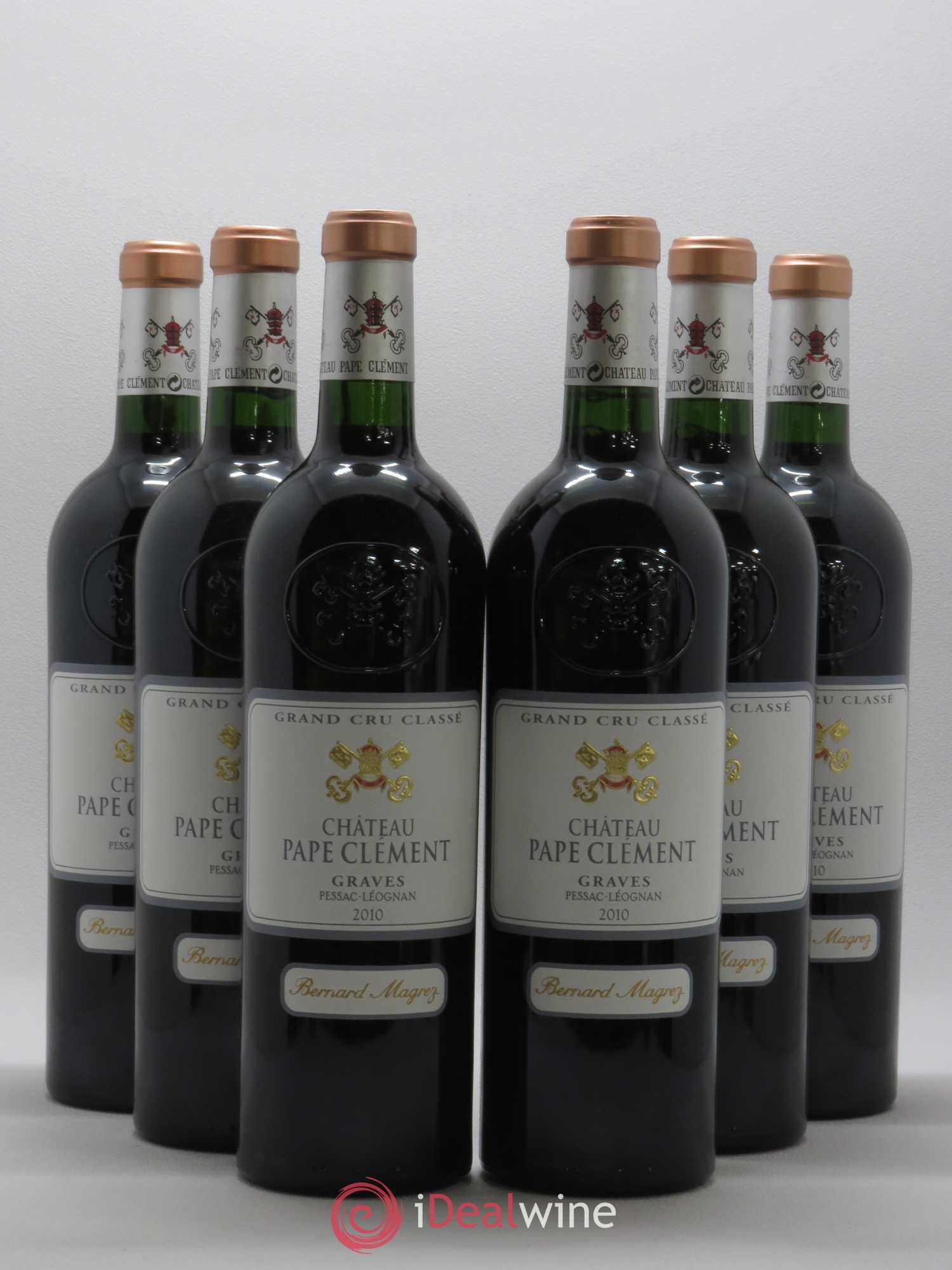 Château Pape Clément Cru Classé de Graves 2010 - Lot de 6 bouteilles - 0