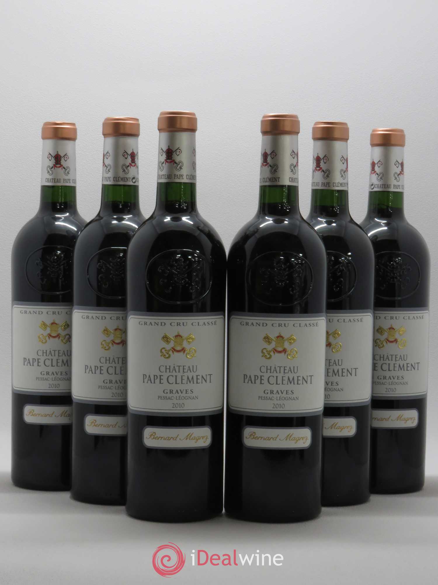 Château Pape Clément Cru Classé de Graves 2010 - Lot de 6 bouteilles - 0