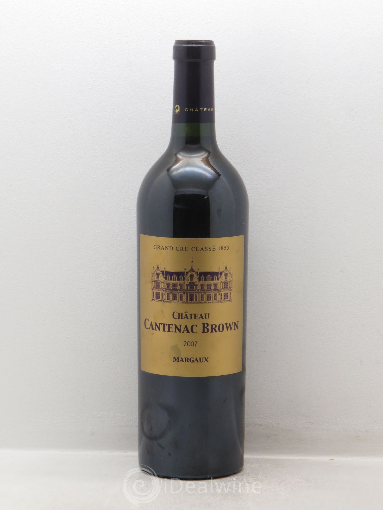 Château Cantenac Brown 3ème Grand Cru Classé 2007 - Lot de 1 bouteille - 0