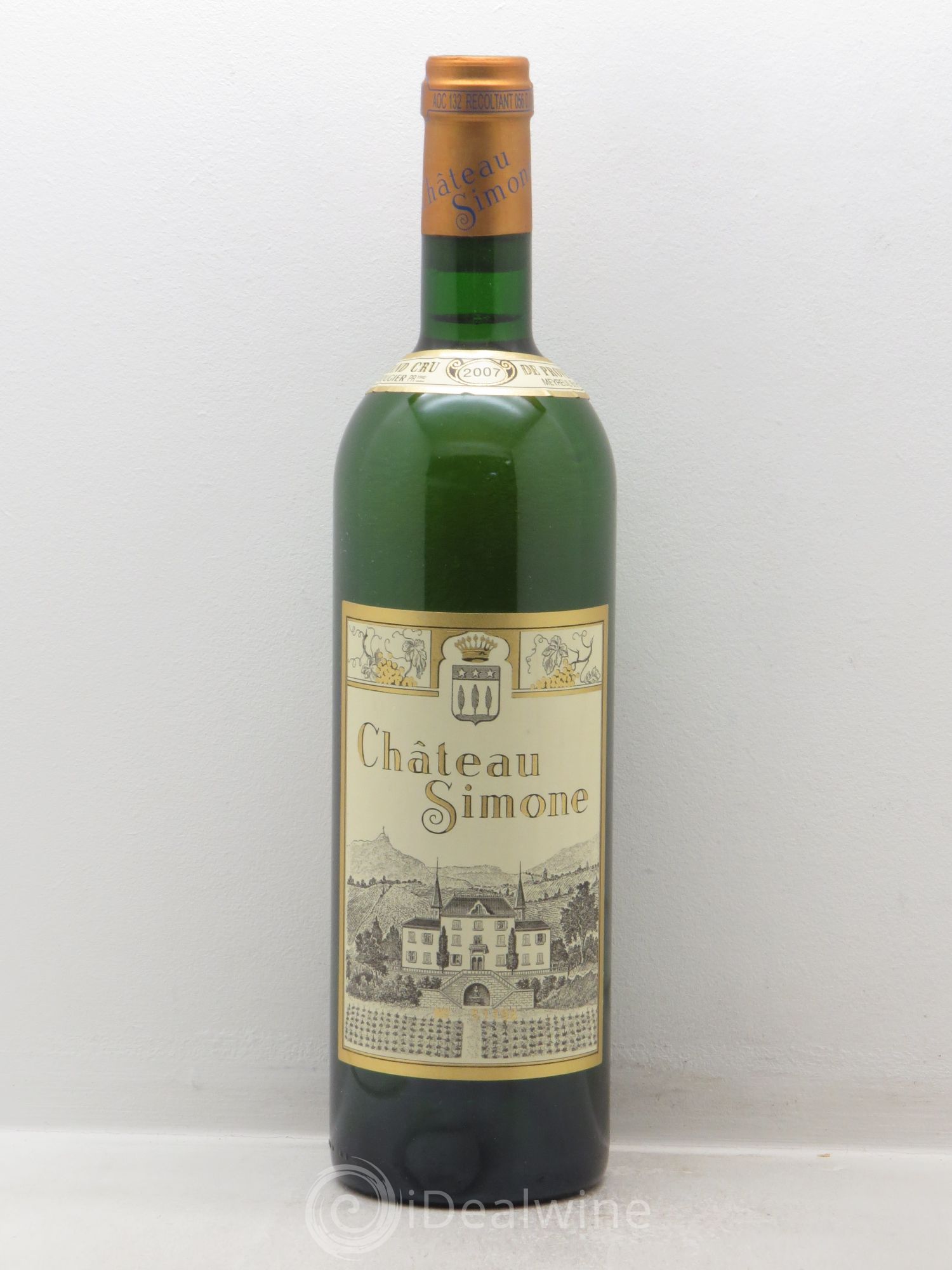 Palette Château Simone Famille Rougier 2007 - Posten von 1 Flasche - 0