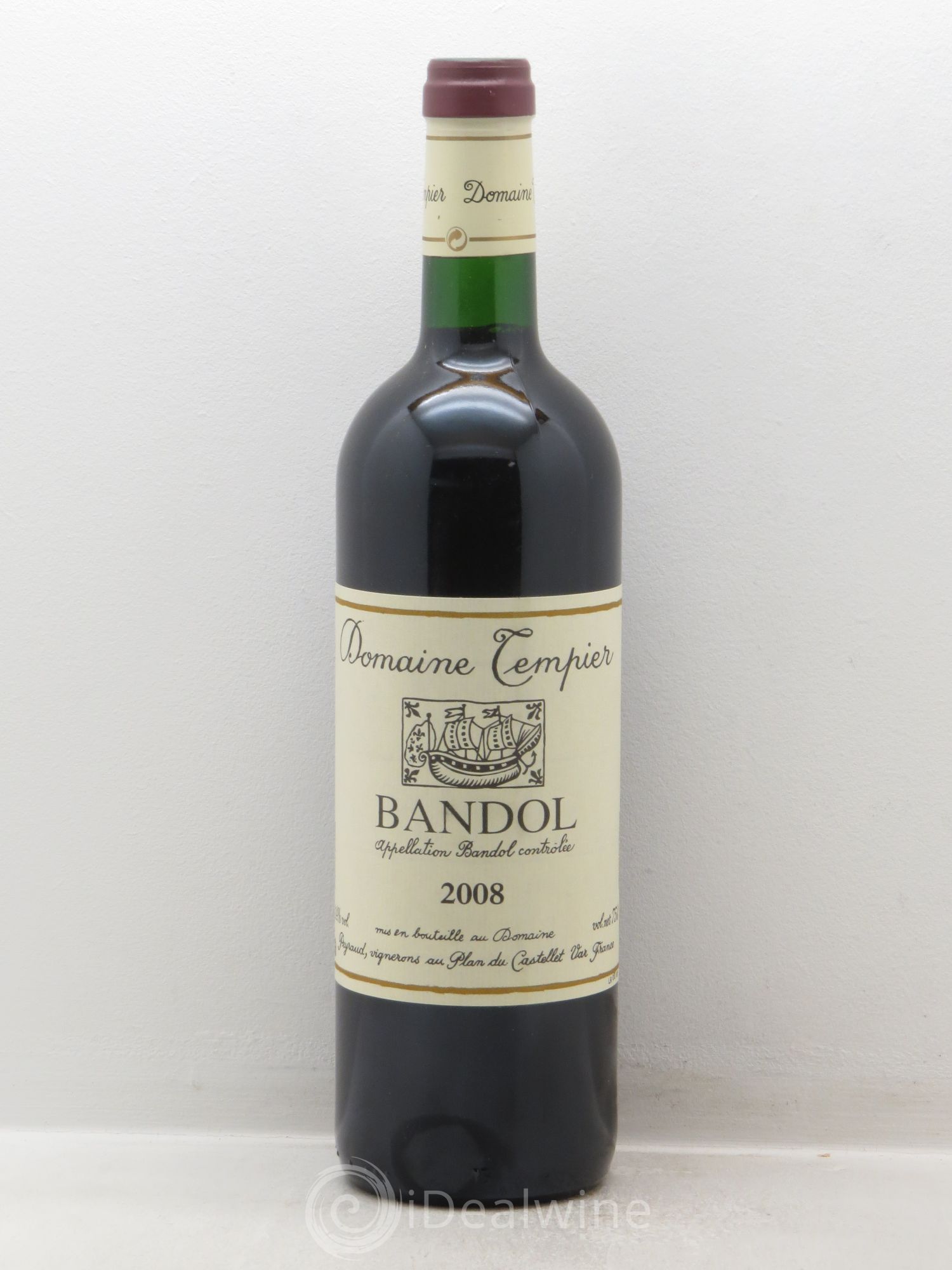 Bandol Domaine Tempier Famille Peyraud 2008 - Lot de 1 bouteille - 0