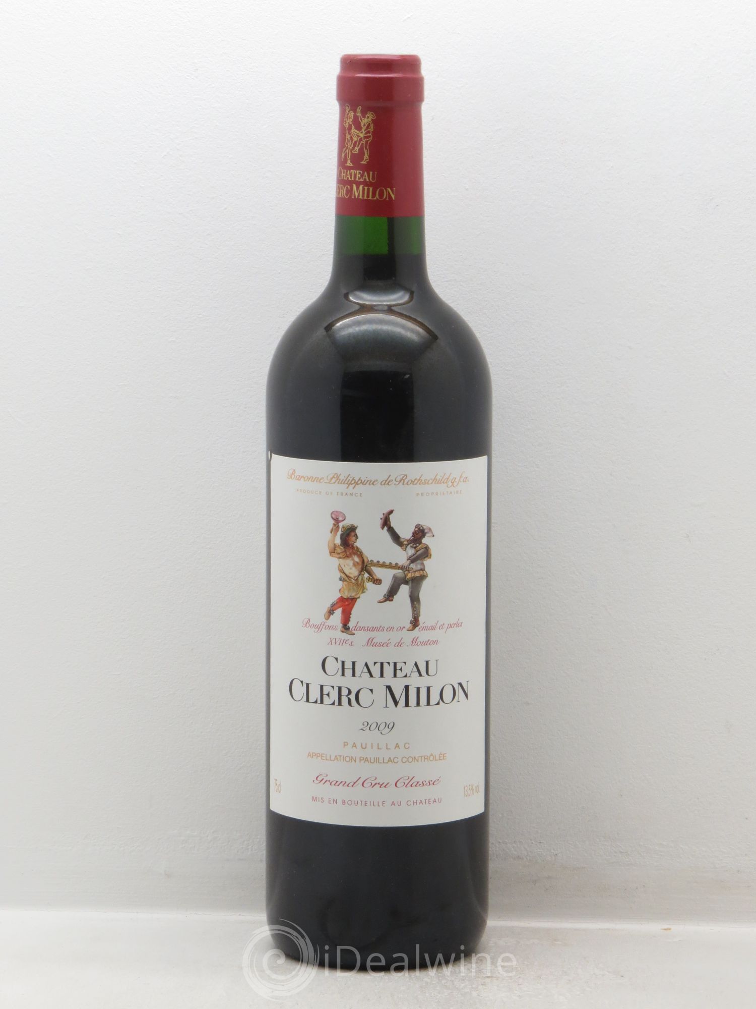 Château Clerc Milon 5ème Grand Cru Classé 2009 - Lot de 6 bouteilles - 0