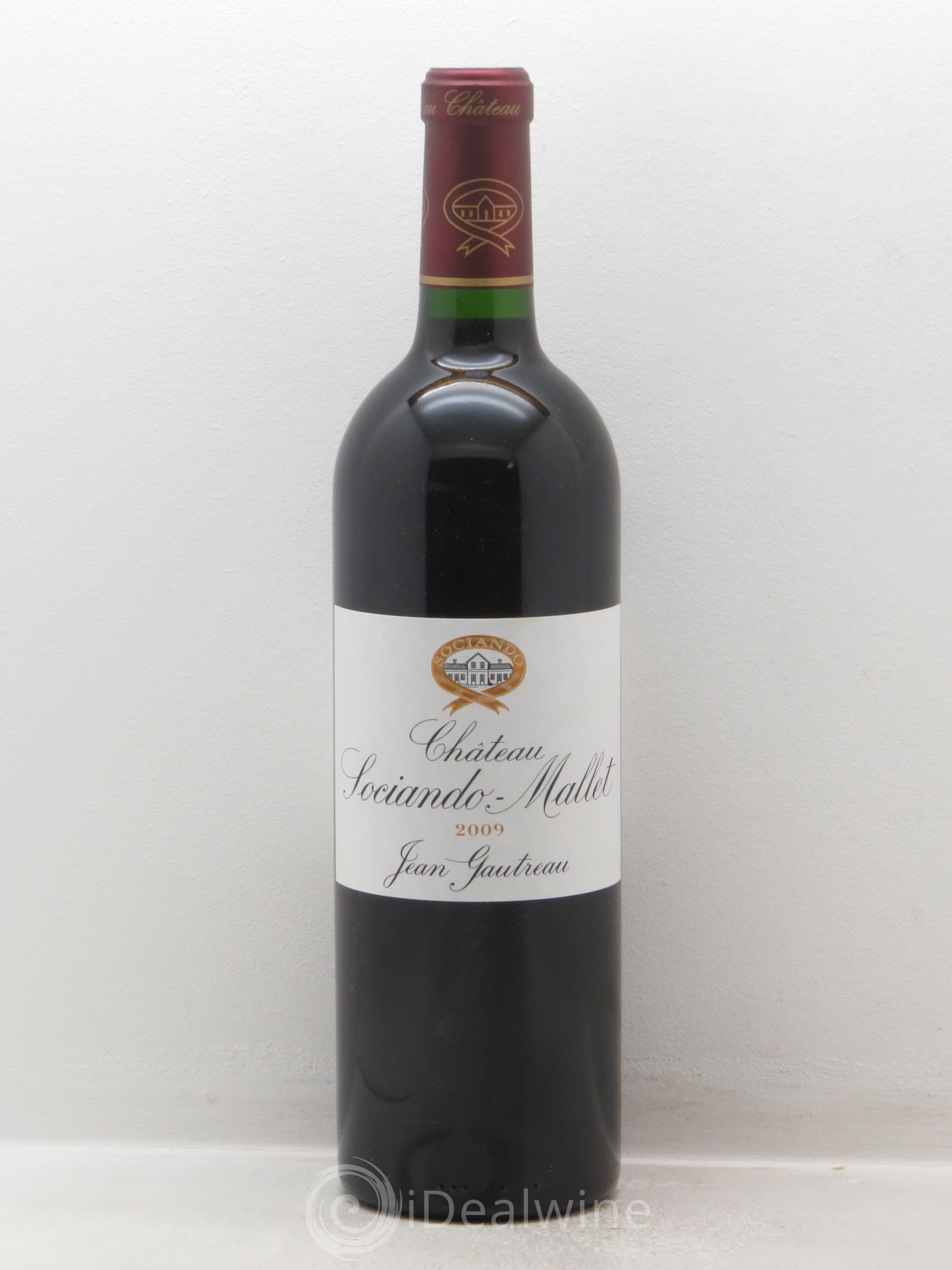 Château Sociando Mallet 2009 - Lot de 1 bouteille - 0