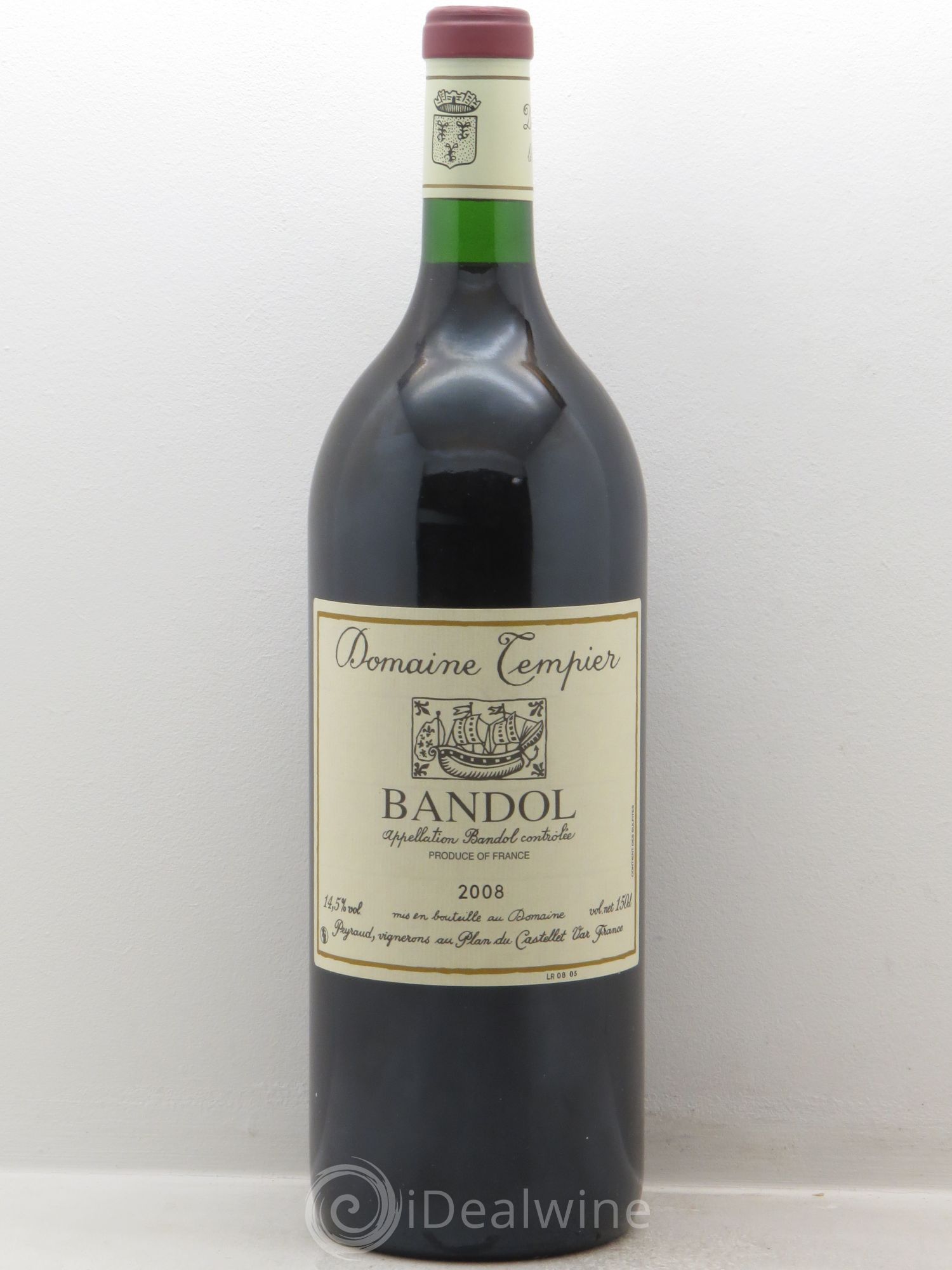 Bandol Domaine Tempier Famille Peyraud 2008 - Lot de 1 magnum - 0