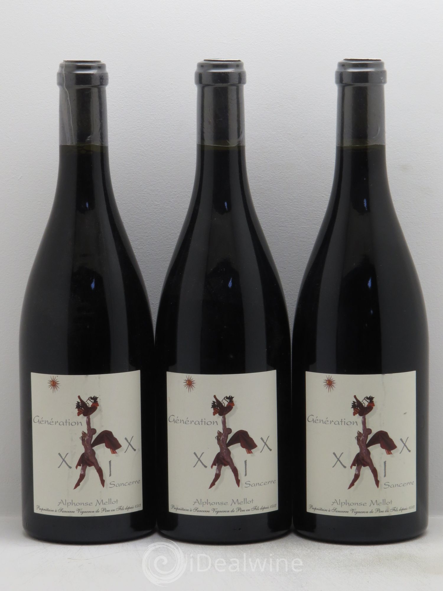 Sancerre Génération XIX Alphonse Mellot 2006 - Lot de 3 bouteilles - 0