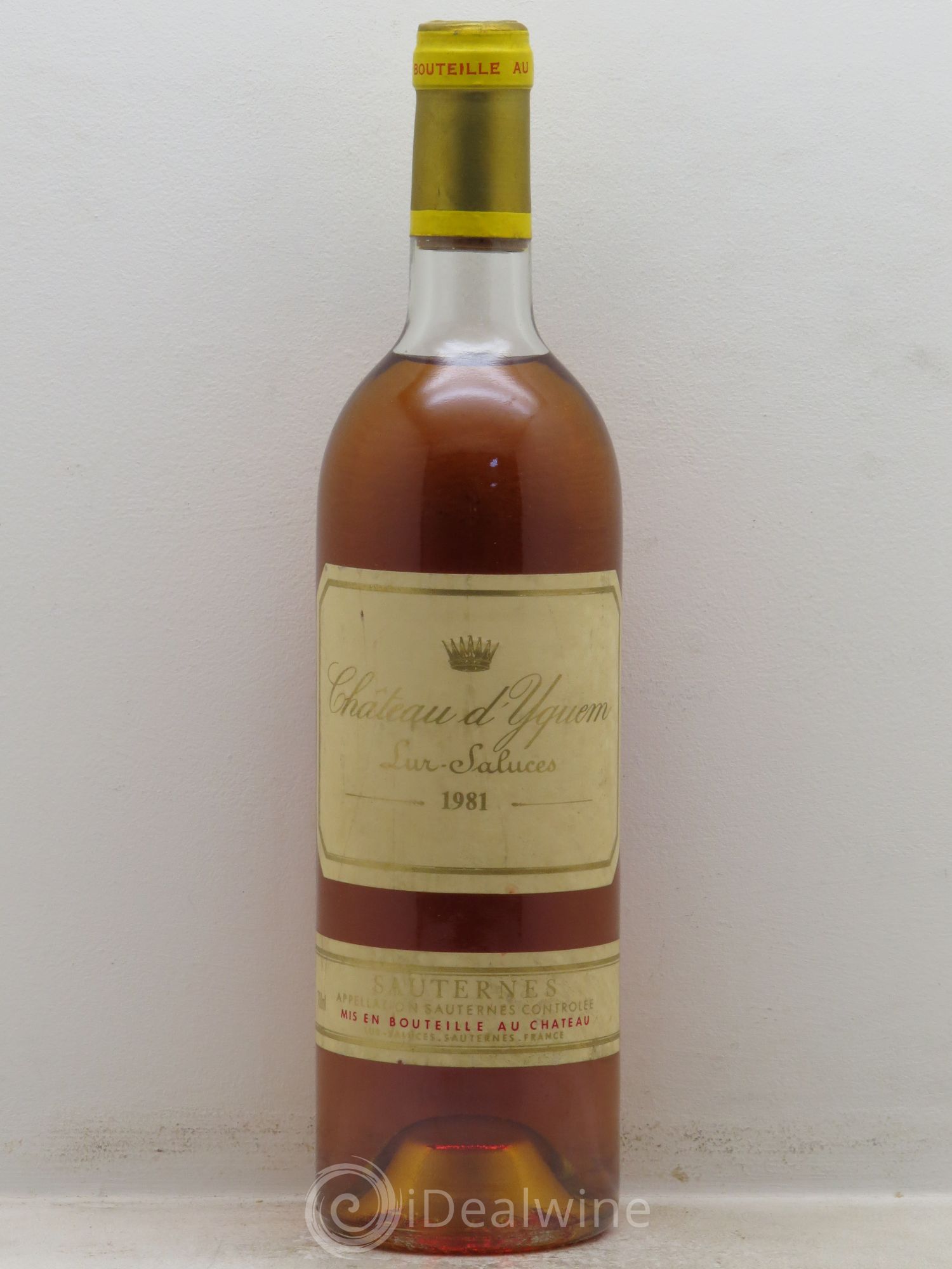 Château d' Yquem 1er Cru Classé Supérieur 1981 - Lotto di 1 bottiglia - 0