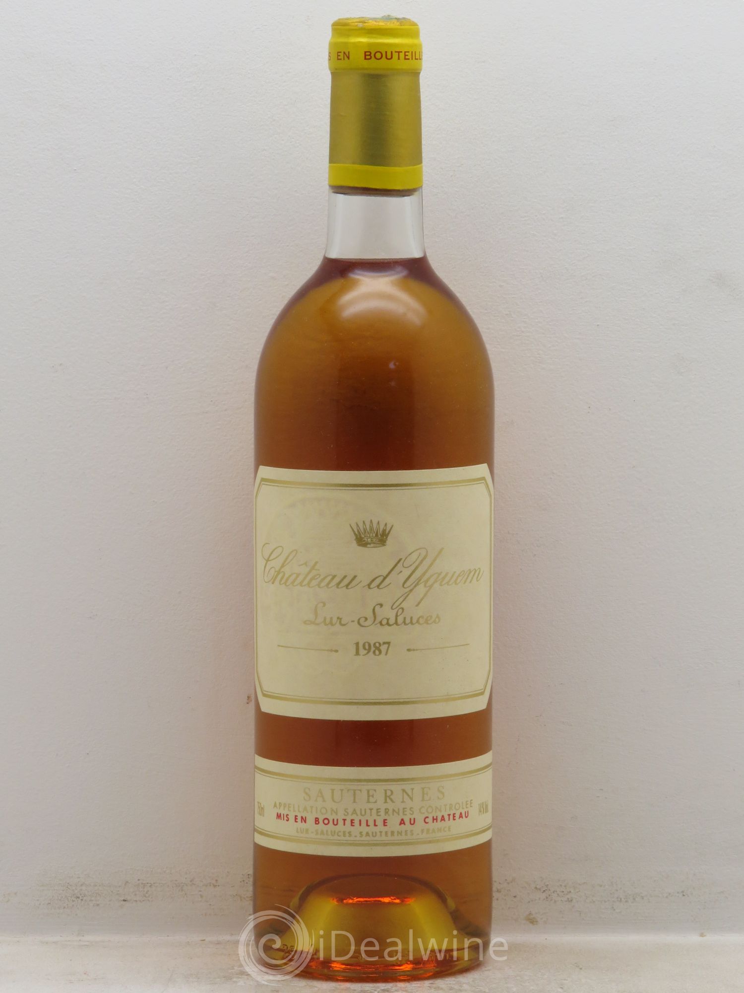 Château d' Yquem 1er Cru Classé Supérieur 1987 - Lotto di 1 bottiglia - 0