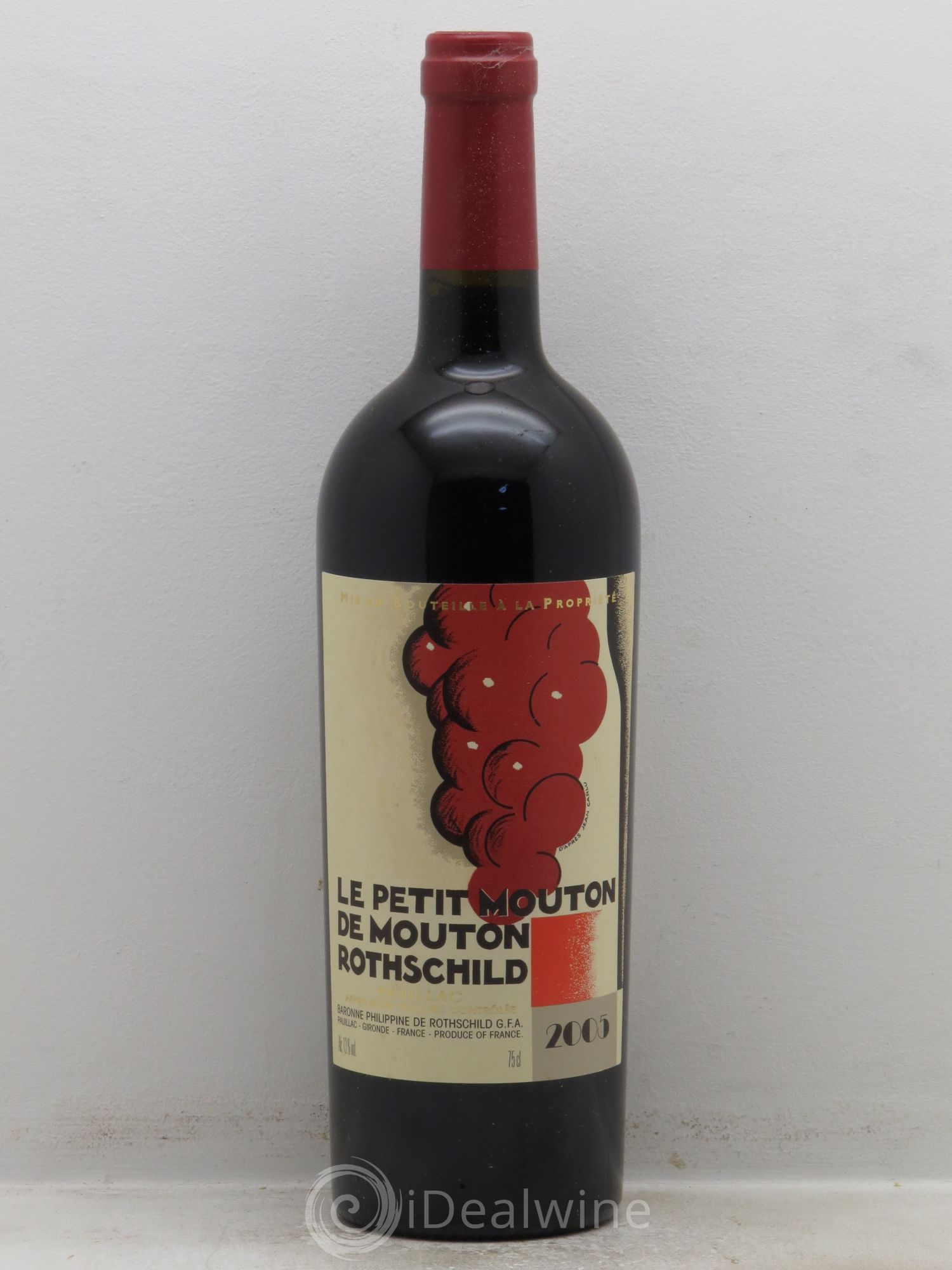 Petit Mouton Second Vin 2005 - Lot de 6 bouteilles - 0