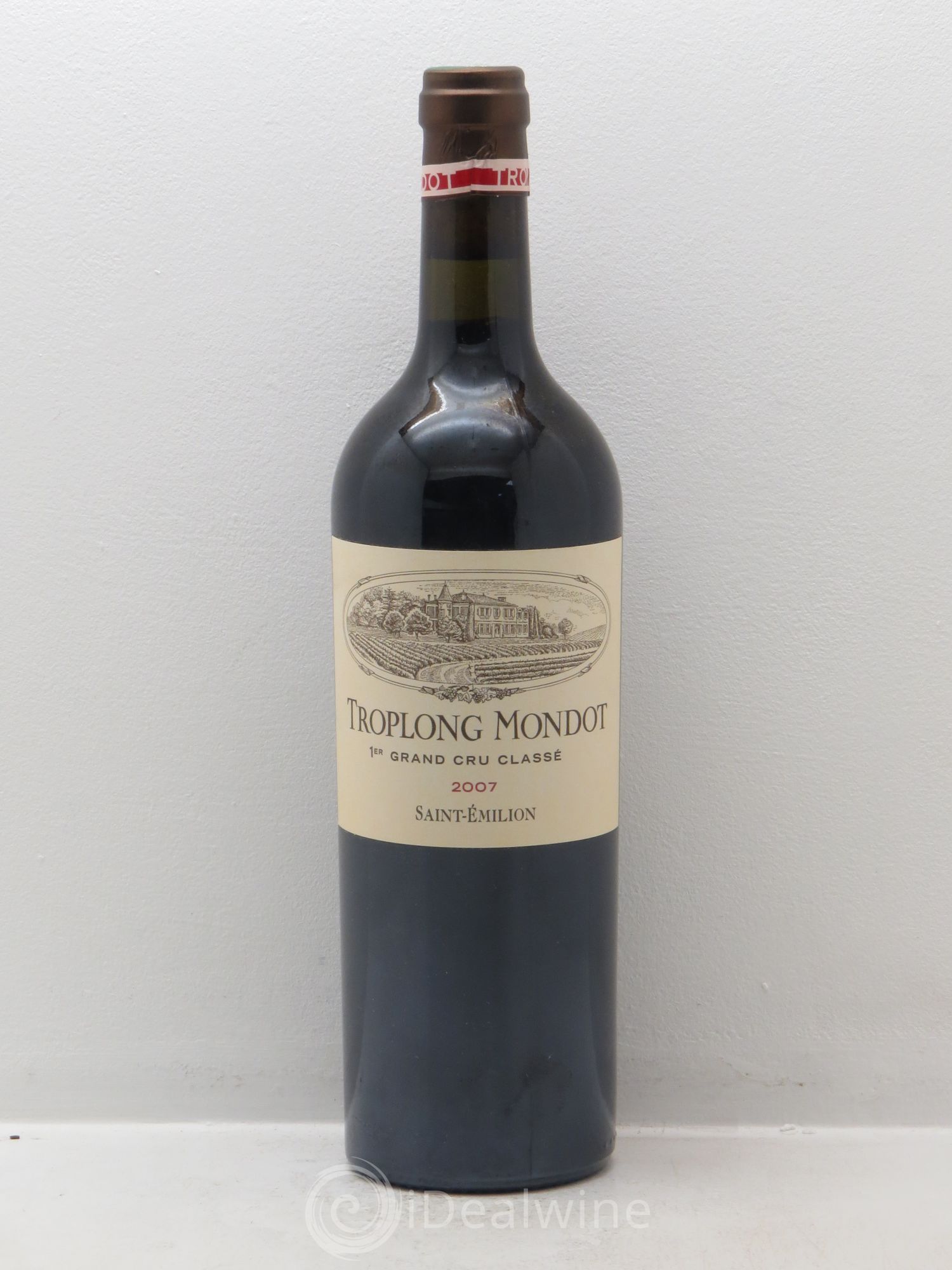 Château Troplong Mondot 1er Grand Cru Classé B 2007 - Lot de 1 bouteille - 0