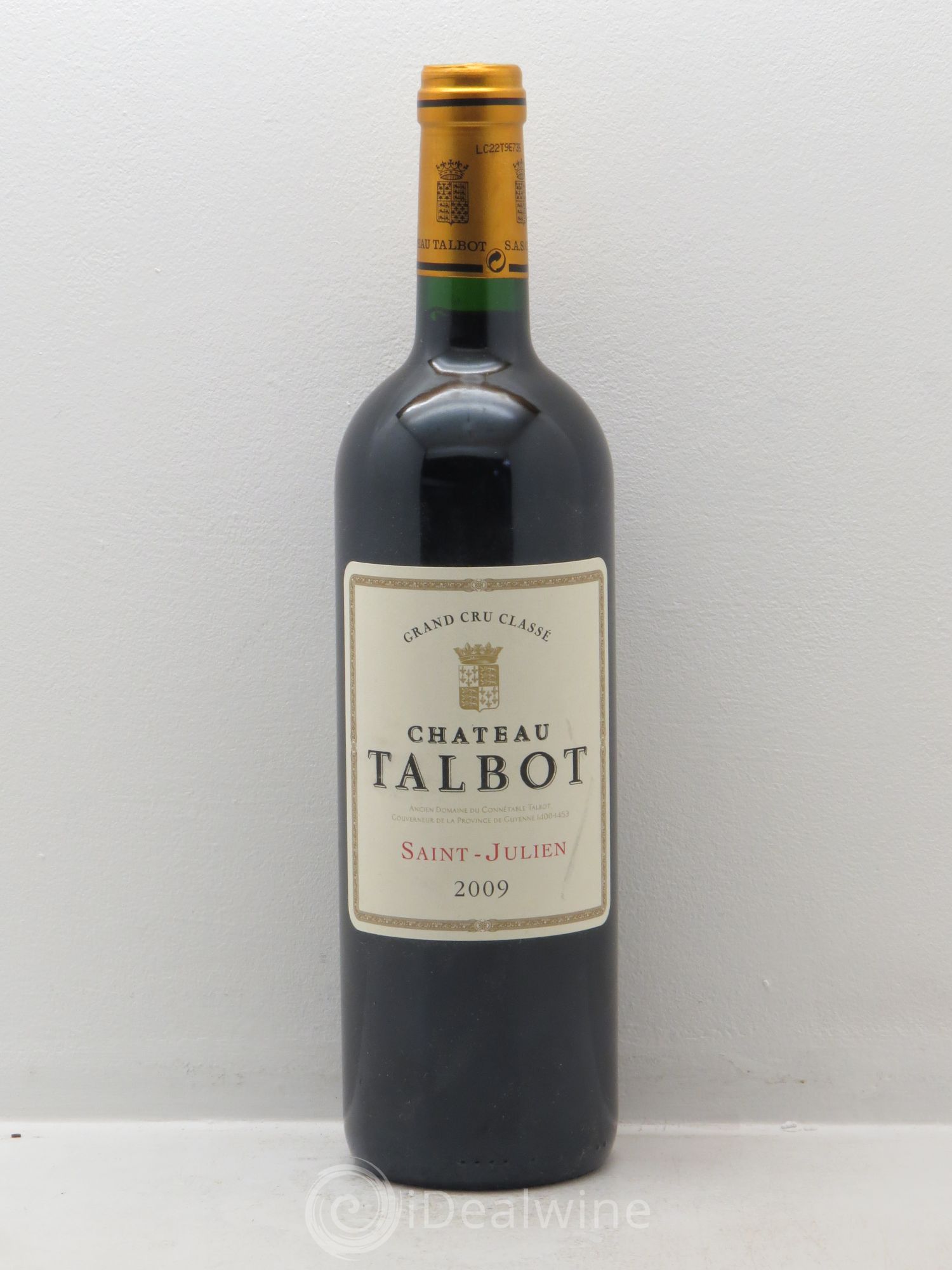 Château Talbot 4ème Grand Cru Classé 2009 - Lot de 6 bouteilles - 0