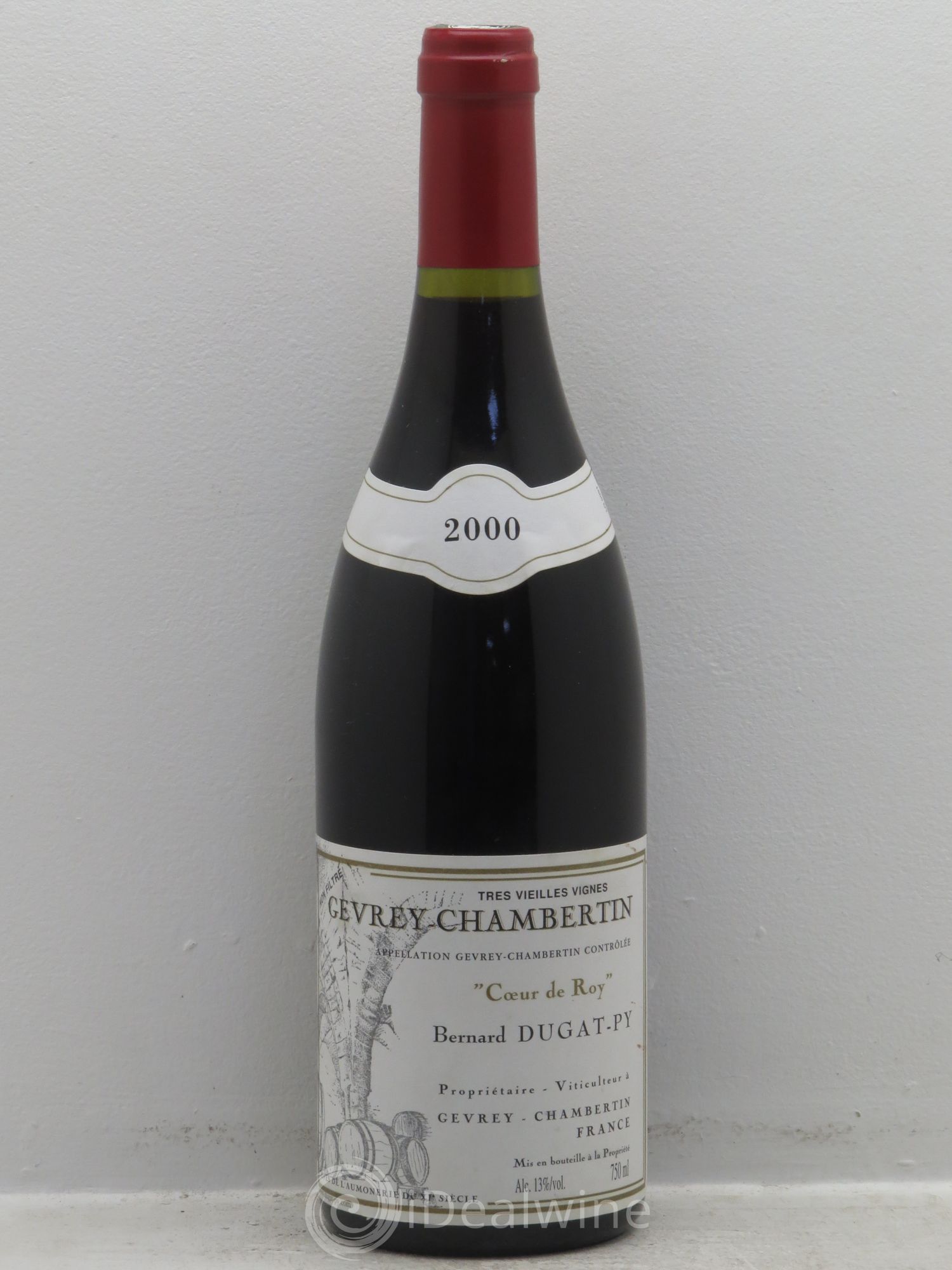 Gevrey-Chambertin Coeur de Roy Très Vieilles Vignes Dugat-Py 2000 - Lot de 1 bouteille - 0