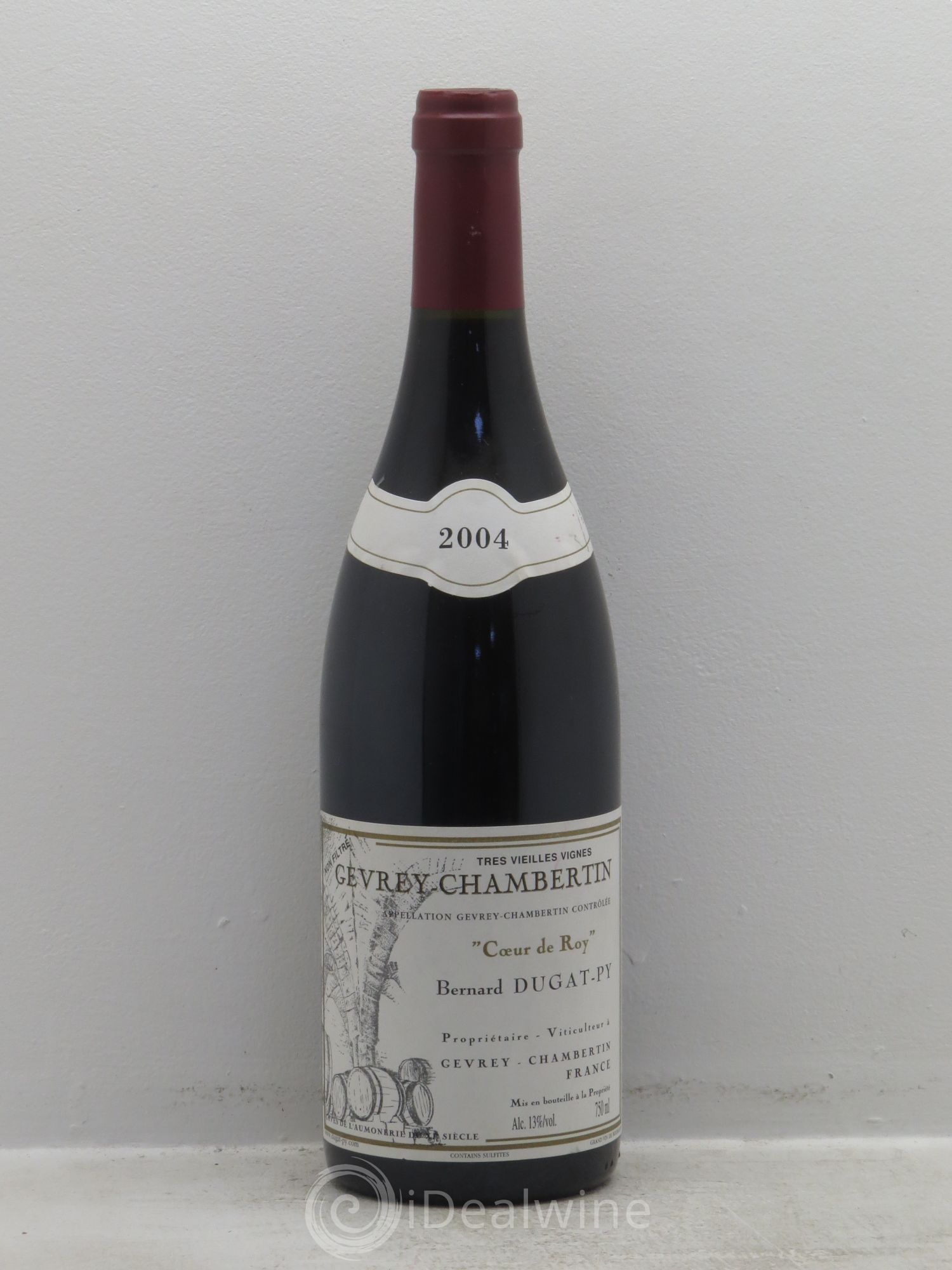 Gevrey-Chambertin Coeur de Roy Très Vieilles Vignes Dugat-Py 2004 - Lot de 1 bouteille - 0