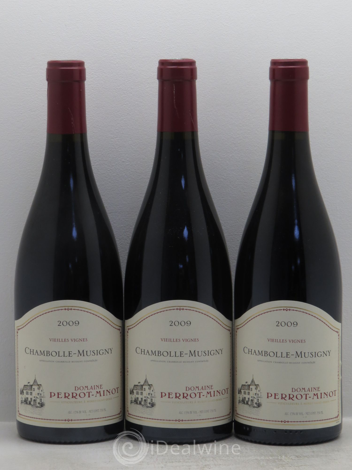 Chambolle-Musigny Vieilles Vignes Perrot-Minot 2009 - Lotto di 3 bottiglie - 0