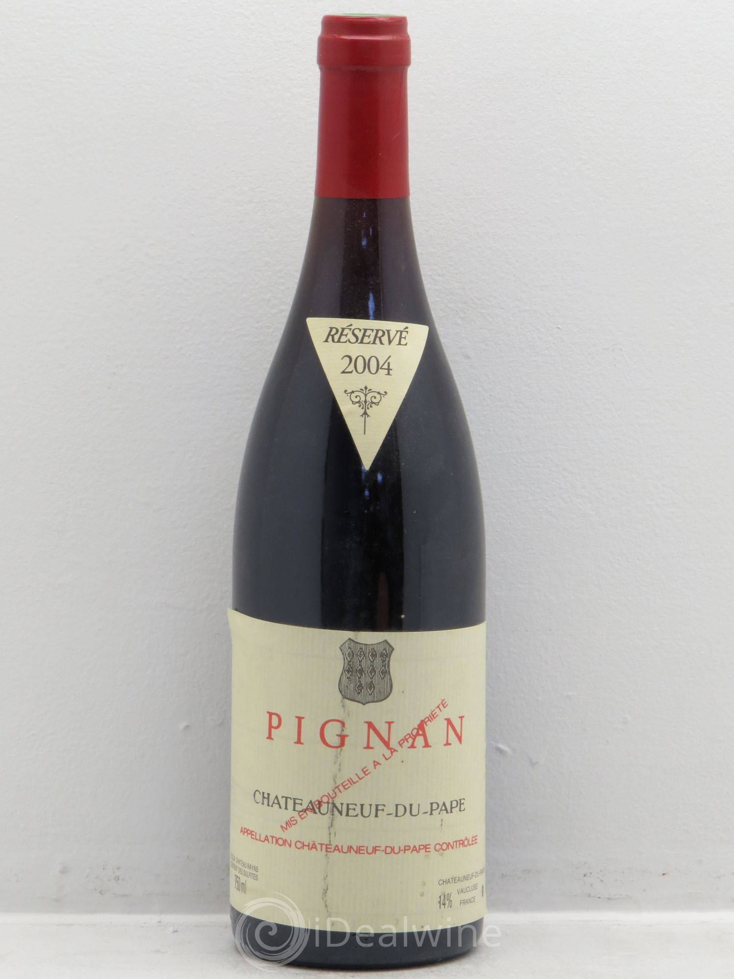 Châteauneuf-du-Pape Pignan Emmanuel Reynaud 2004 - Lot de 1 bouteille - 0