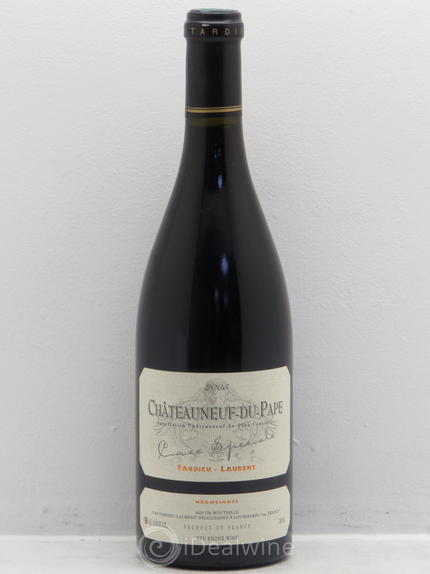 Châteauneuf-du-Pape Tardieu-Laurent Cuvée spéciale Famille Tardieu 2005 - Lot de 1 bouteille - 0