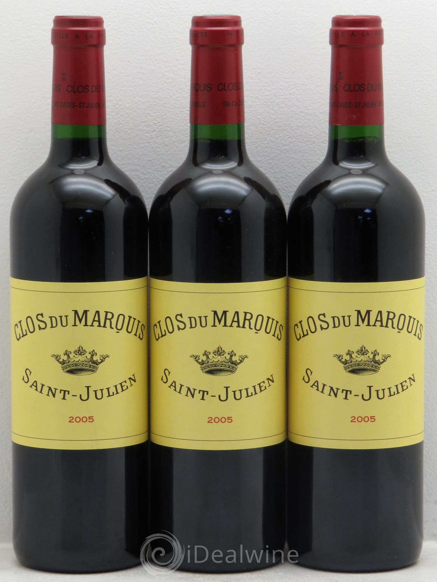 Clos du Marquis 2005 - Lot de 3 bouteilles - 0
