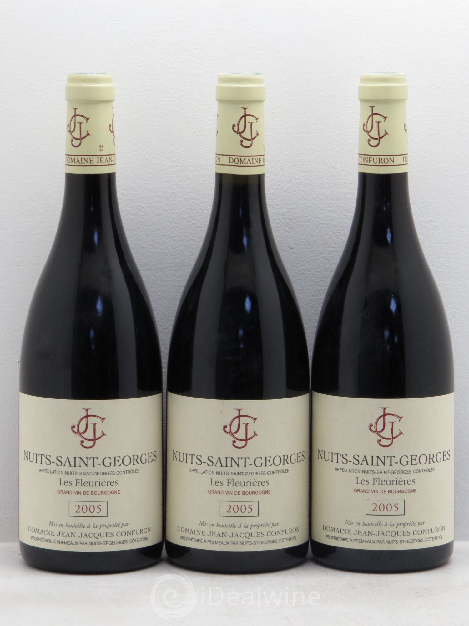 Nuits-Saint-Georges Fleurières - JJ Confuron 2005 - Posten von 3 Flaschen - 0