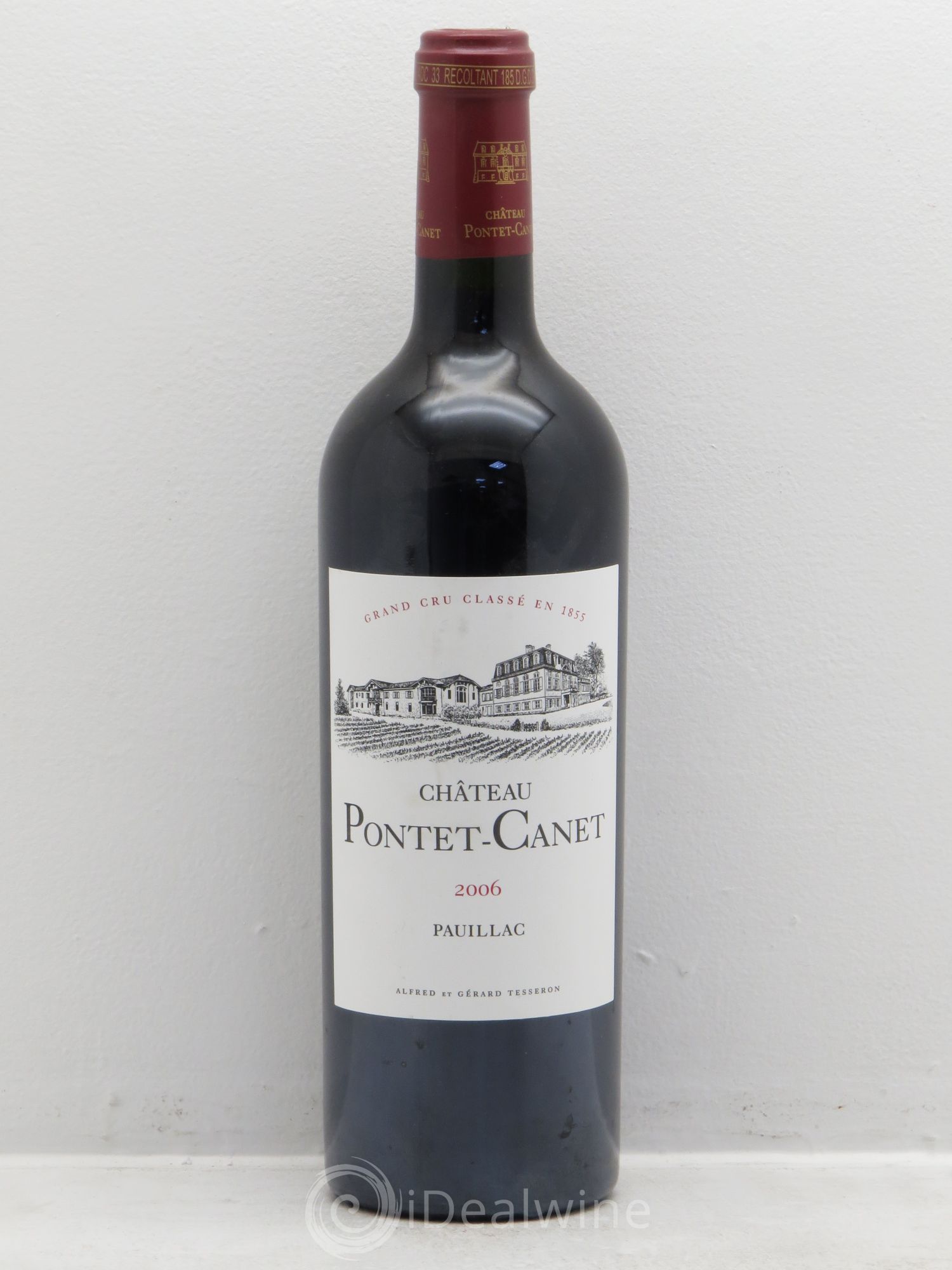 Château Pontet Canet 5ème Grand Cru Classé 2006 - Lot de 6 bouteilles - 0