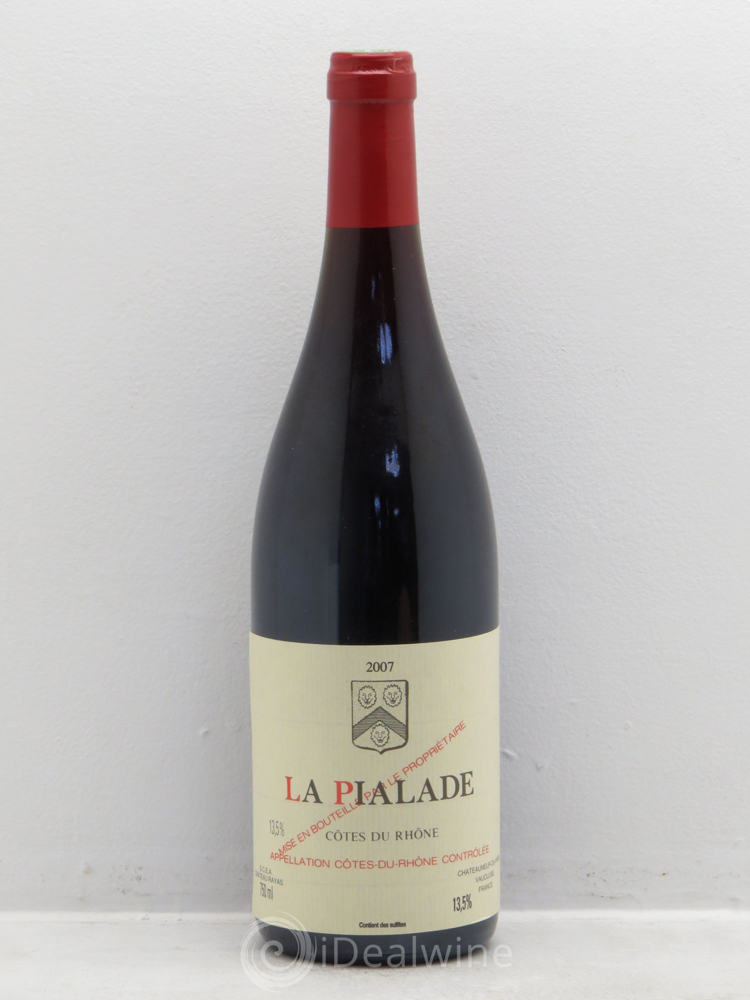Côtes-du-Rhône La Pialade Emmanuel Reynaud 2007 - Lot de 1 bouteille - 0