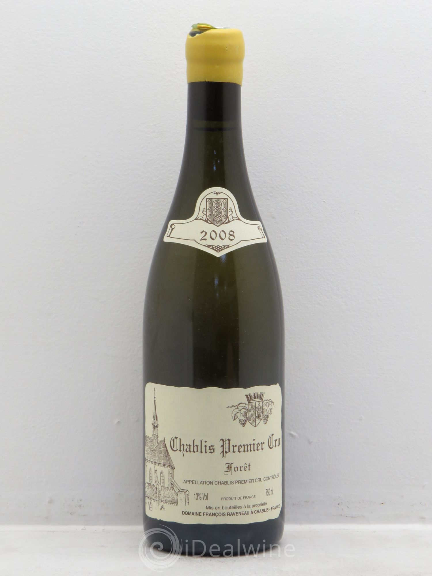 Chablis 1er Cru Forêt Raveneau (Domaine) 2008 - Lot de 1 bouteille - 0