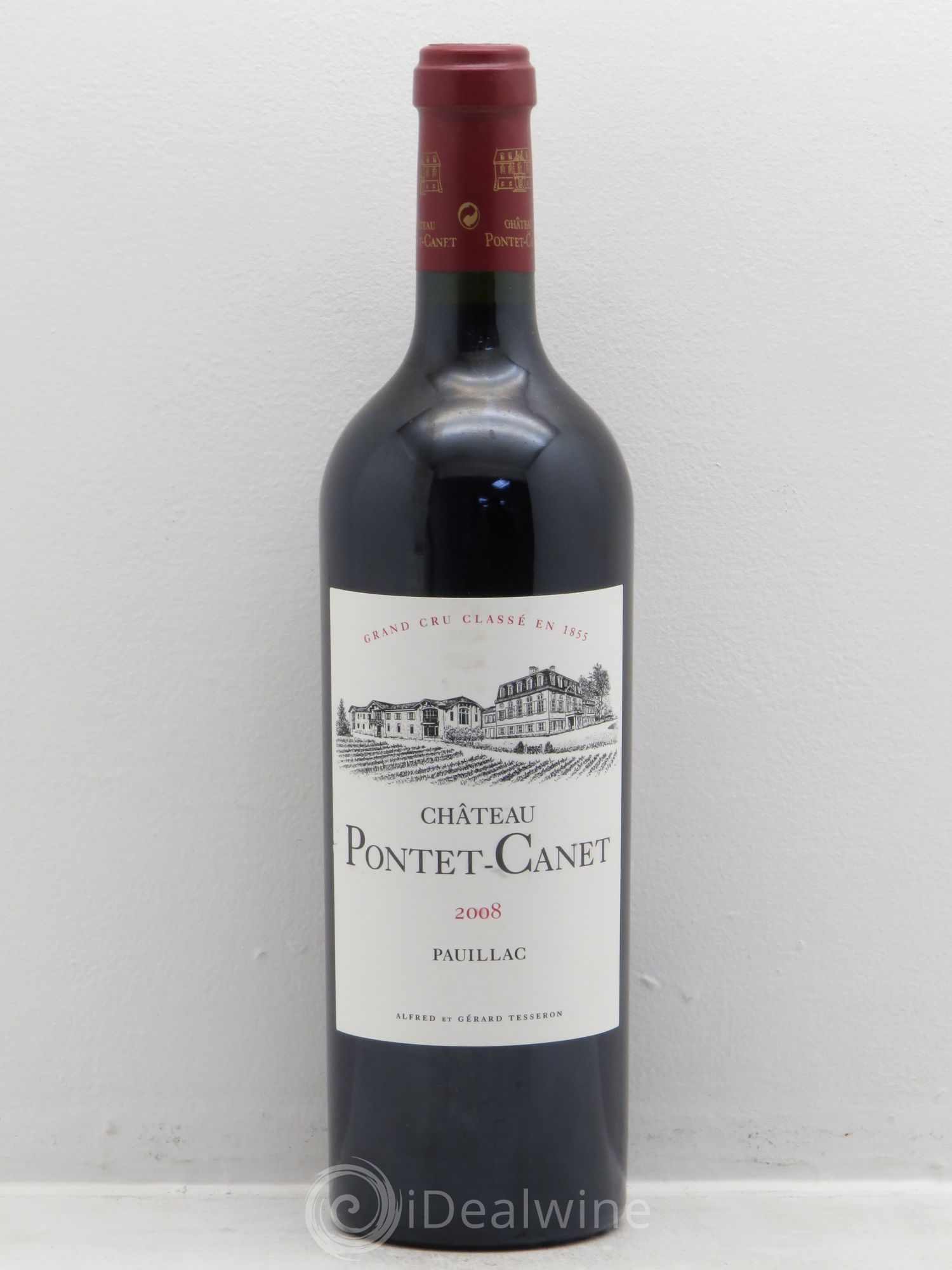 Château Pontet Canet 5ème Grand Cru Classé 2008 - Lot de 1 bouteille - 0