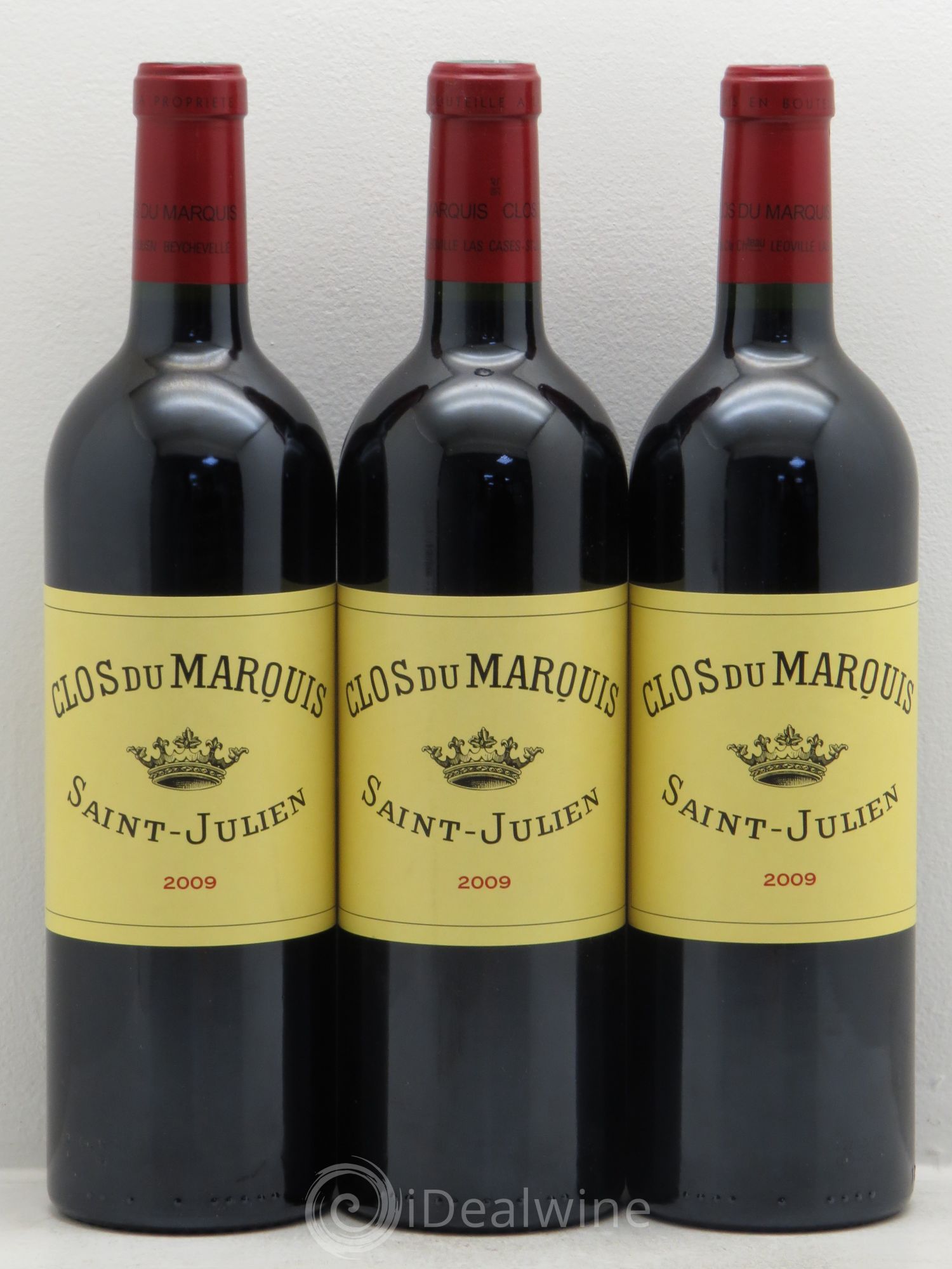 Clos du Marquis 2009 - Lot de 3 bouteilles - 0