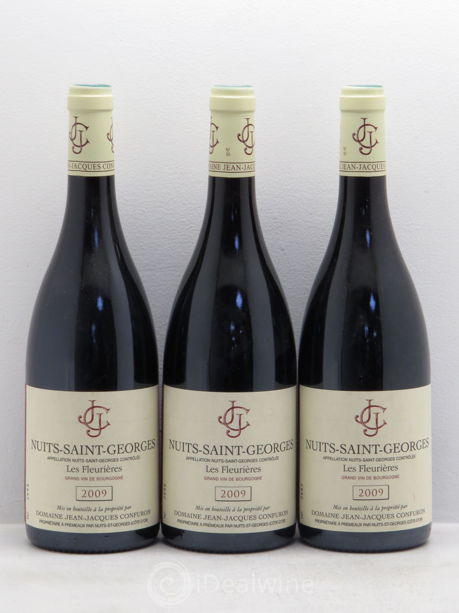 Nuits-Saint-Georges Fleurières - JJ Confuron 2009 - Posten von 3 Flaschen - 0