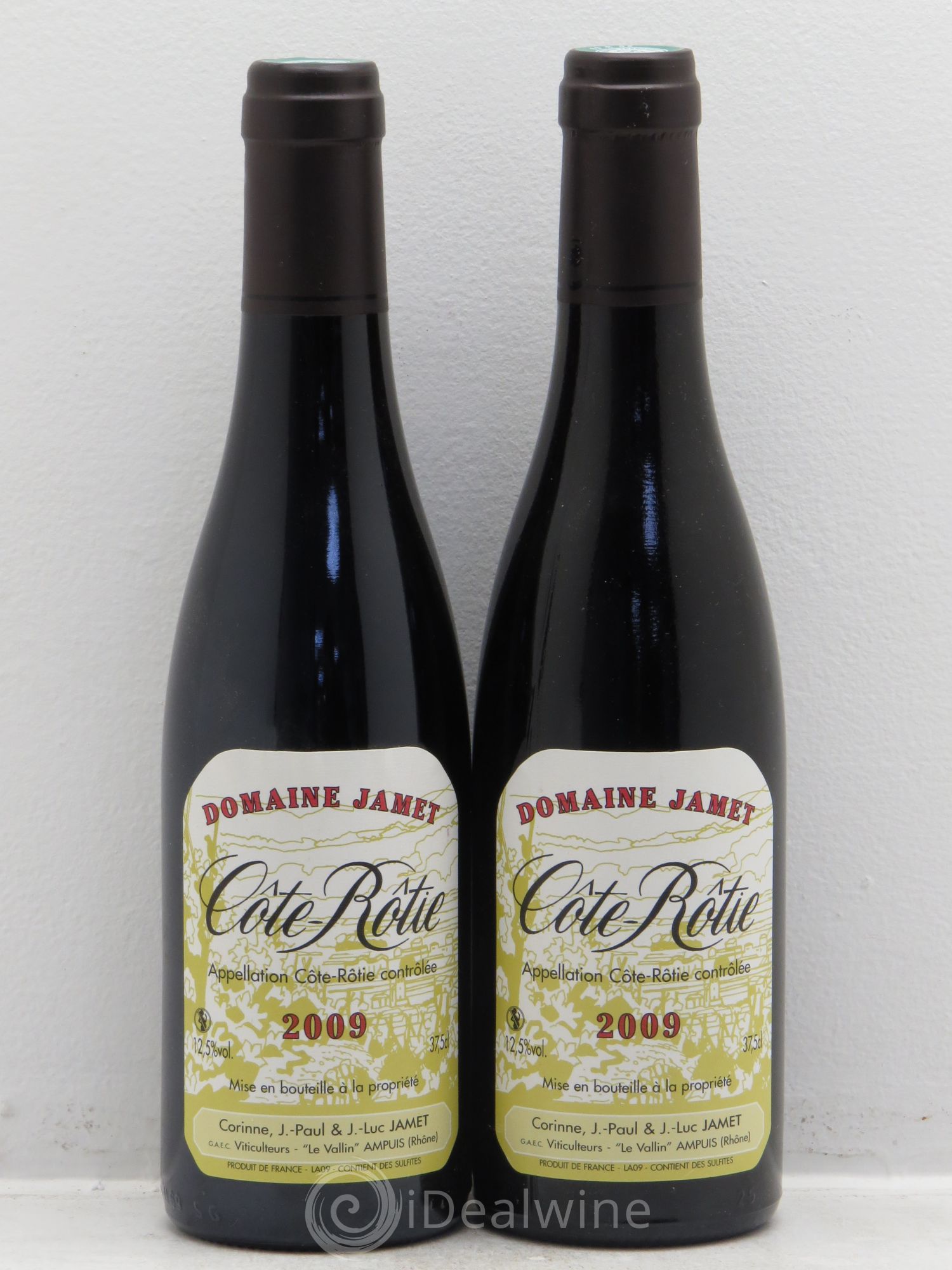 Côte-Rôtie Jamet (Domaine) 2009 - Lot de 2 demi bouteilles - 0