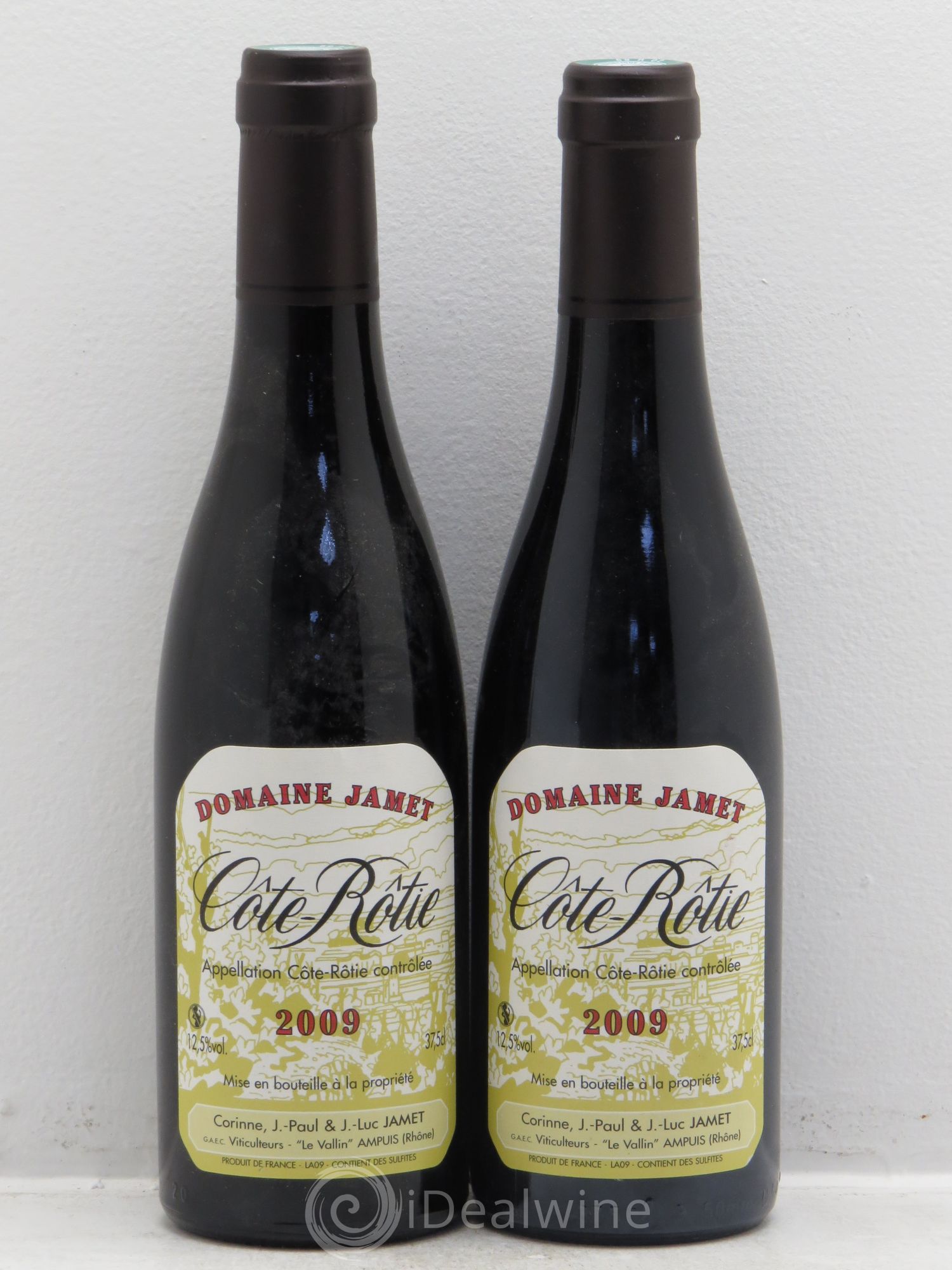 Côte-Rôtie Jamet (Domaine) 2009 - Lot de 2 demi bouteilles - 0
