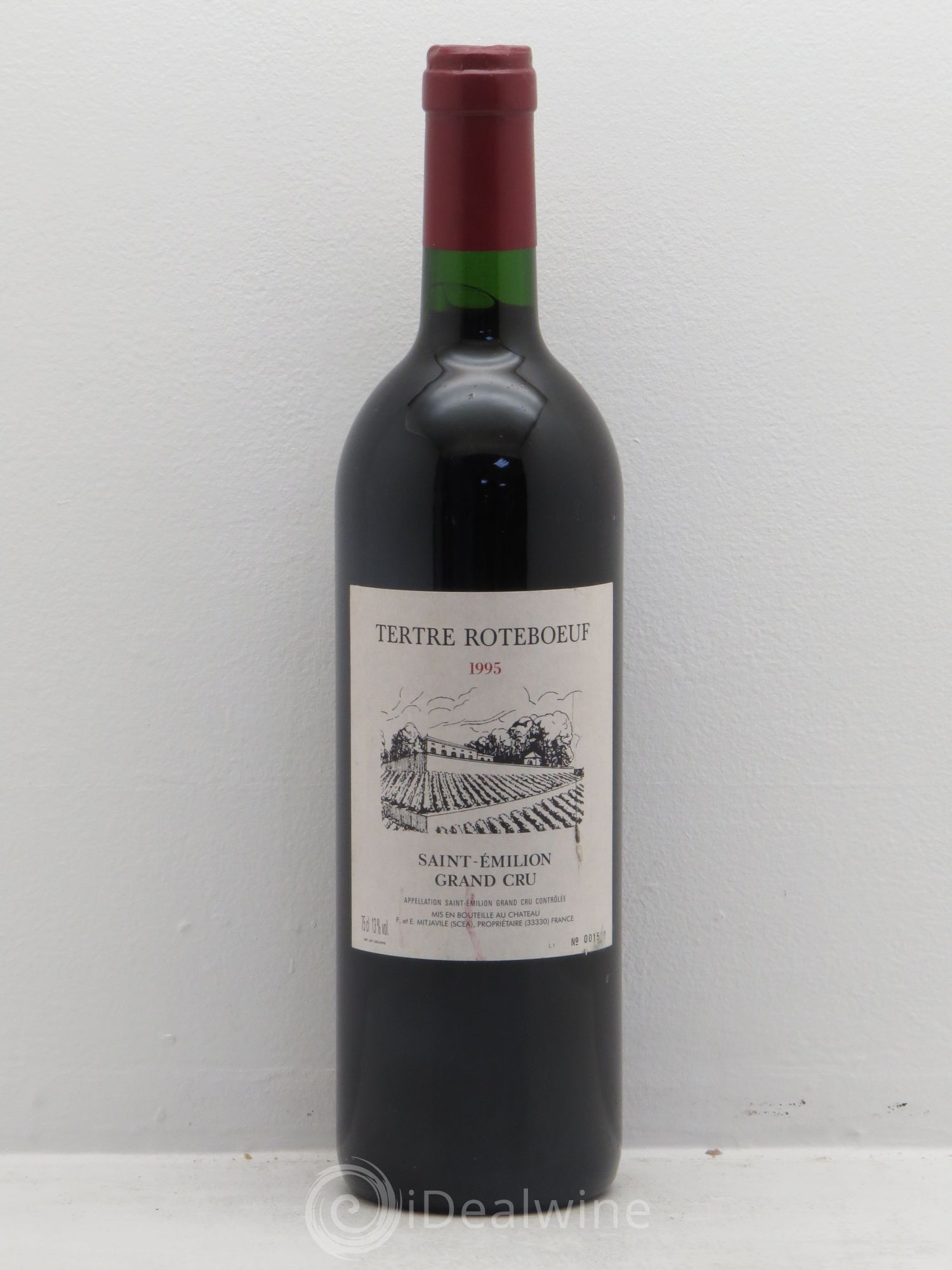 Château Tertre Roteboeuf 1995 - Posten von 1 Flasche - 0