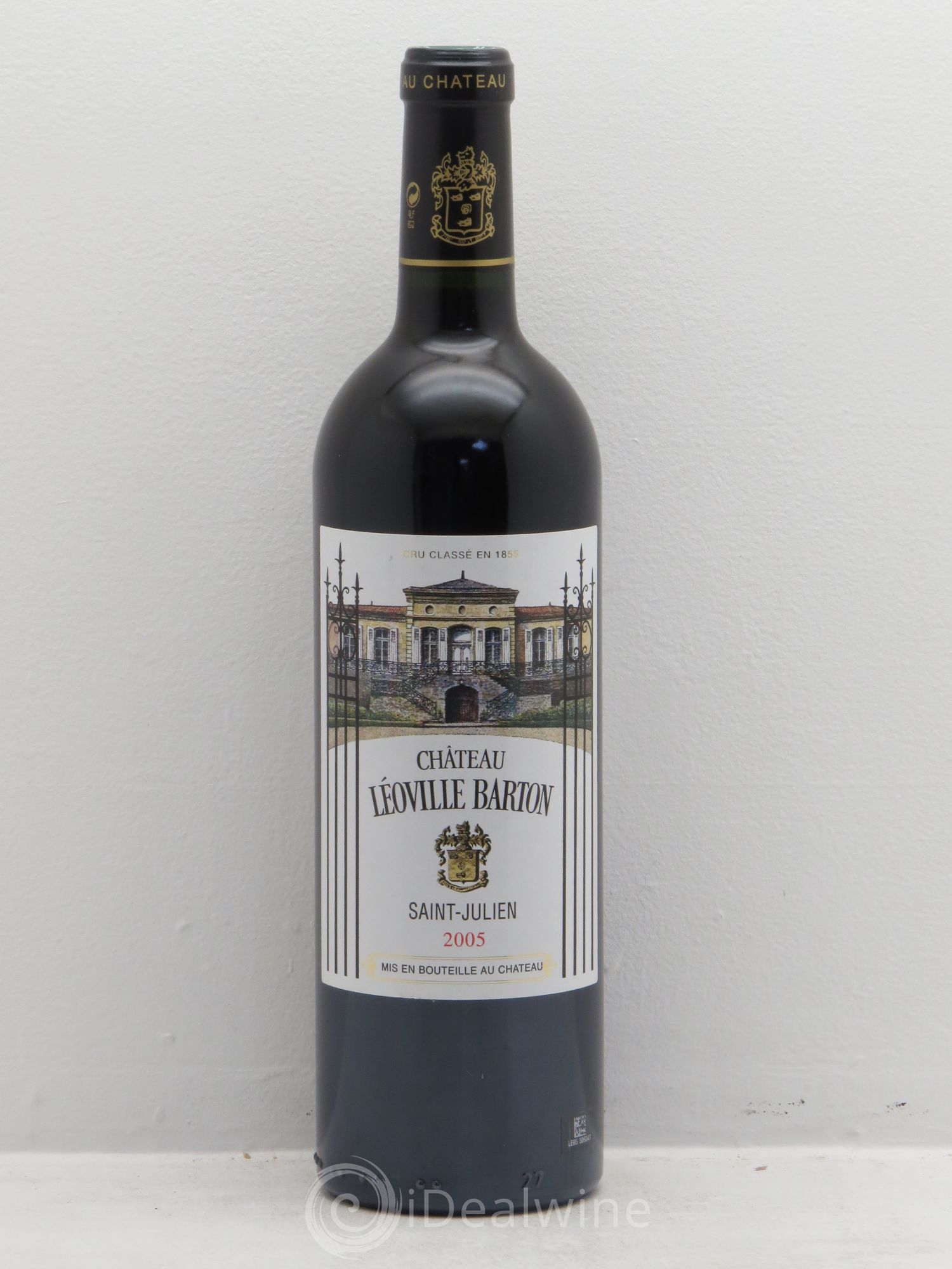 Château Léoville Barton 2ème Grand Cru Classé 2005 - Lot de 1 bouteille - 0
