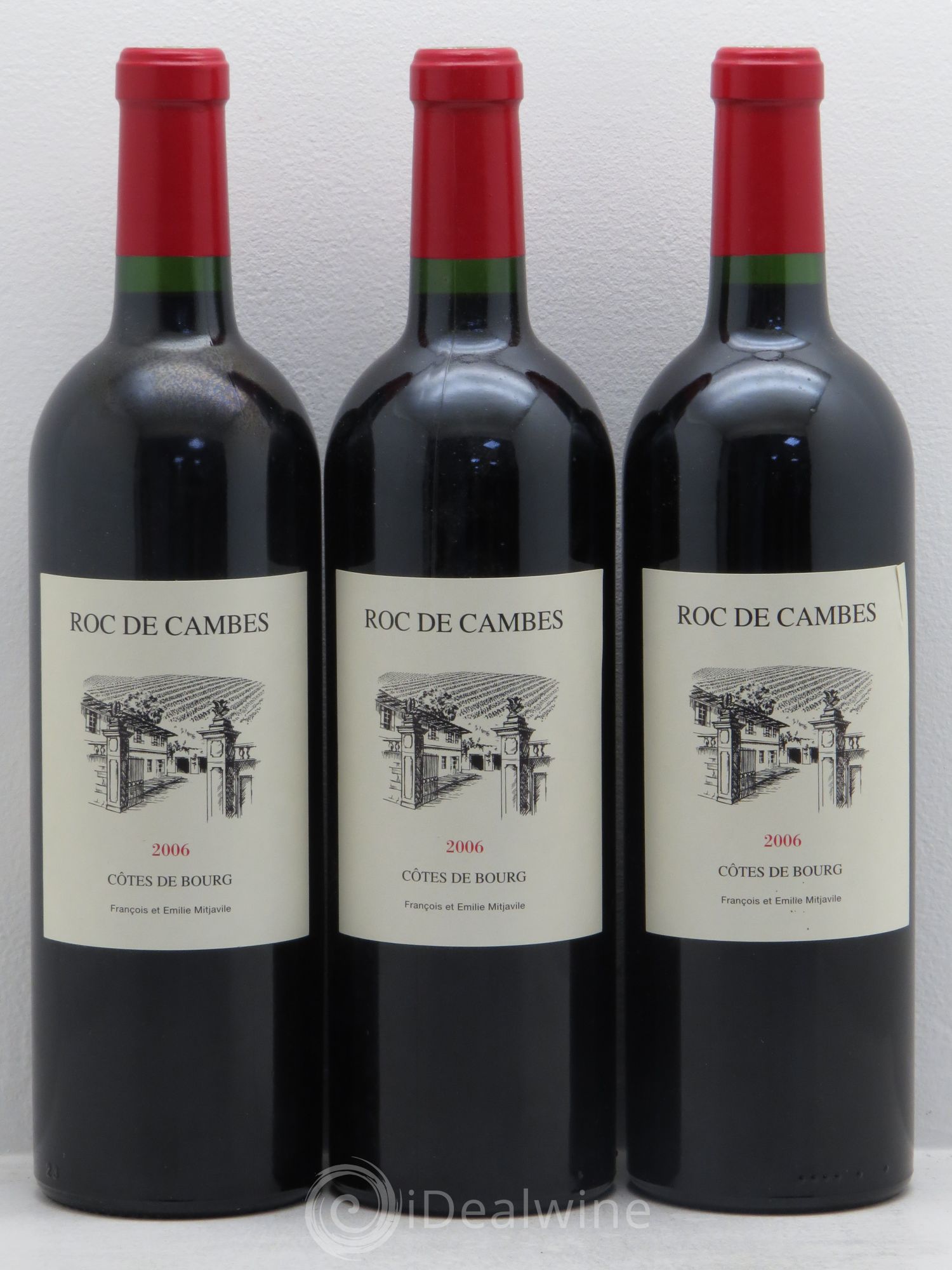 Roc de Cambes 2006 - Posten von 3 Flaschen - 0