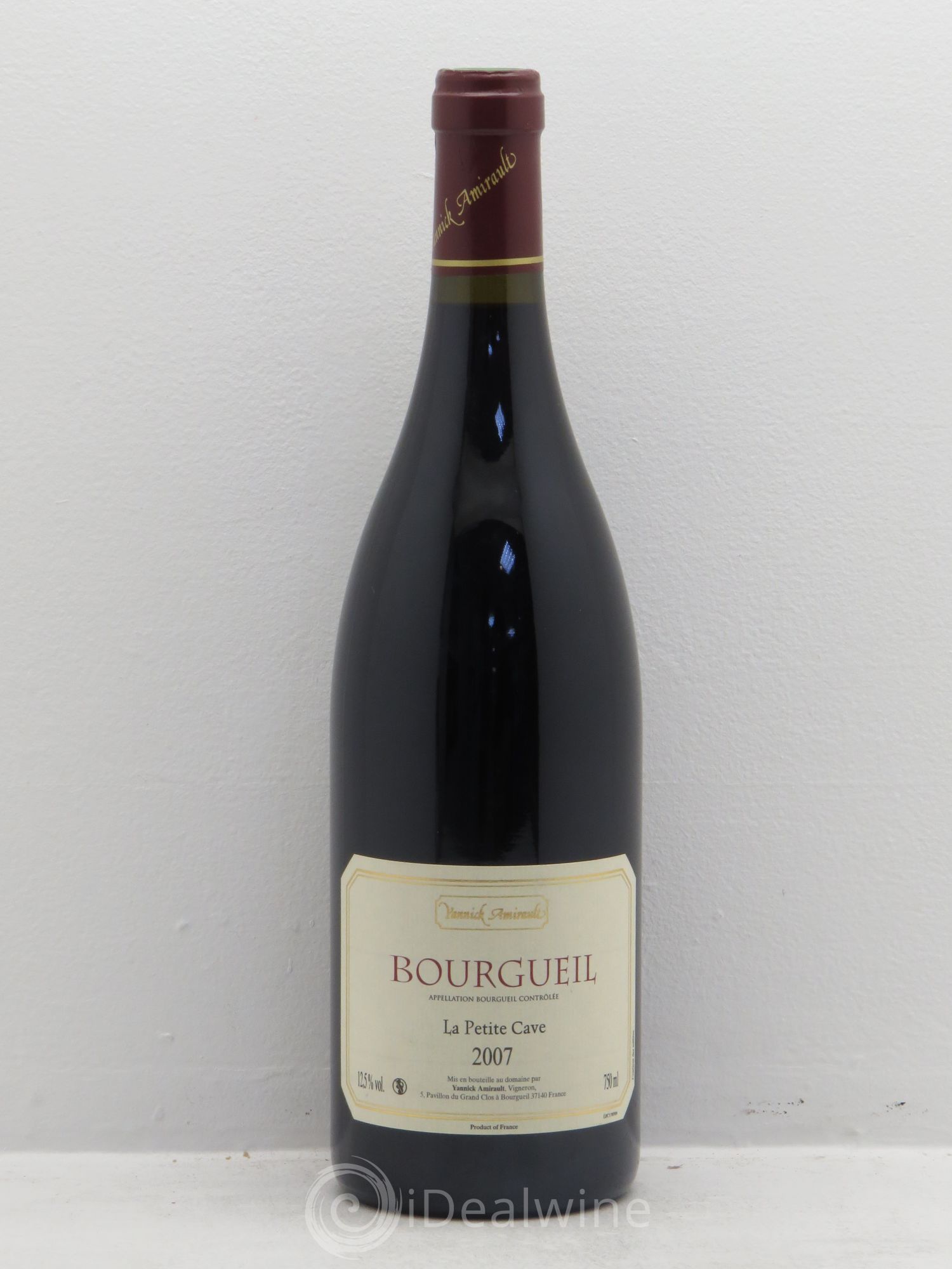 Bourgueil Petite cave Yannick Amirault (Domaine) 2007 - Lot de 1 bouteille - 0