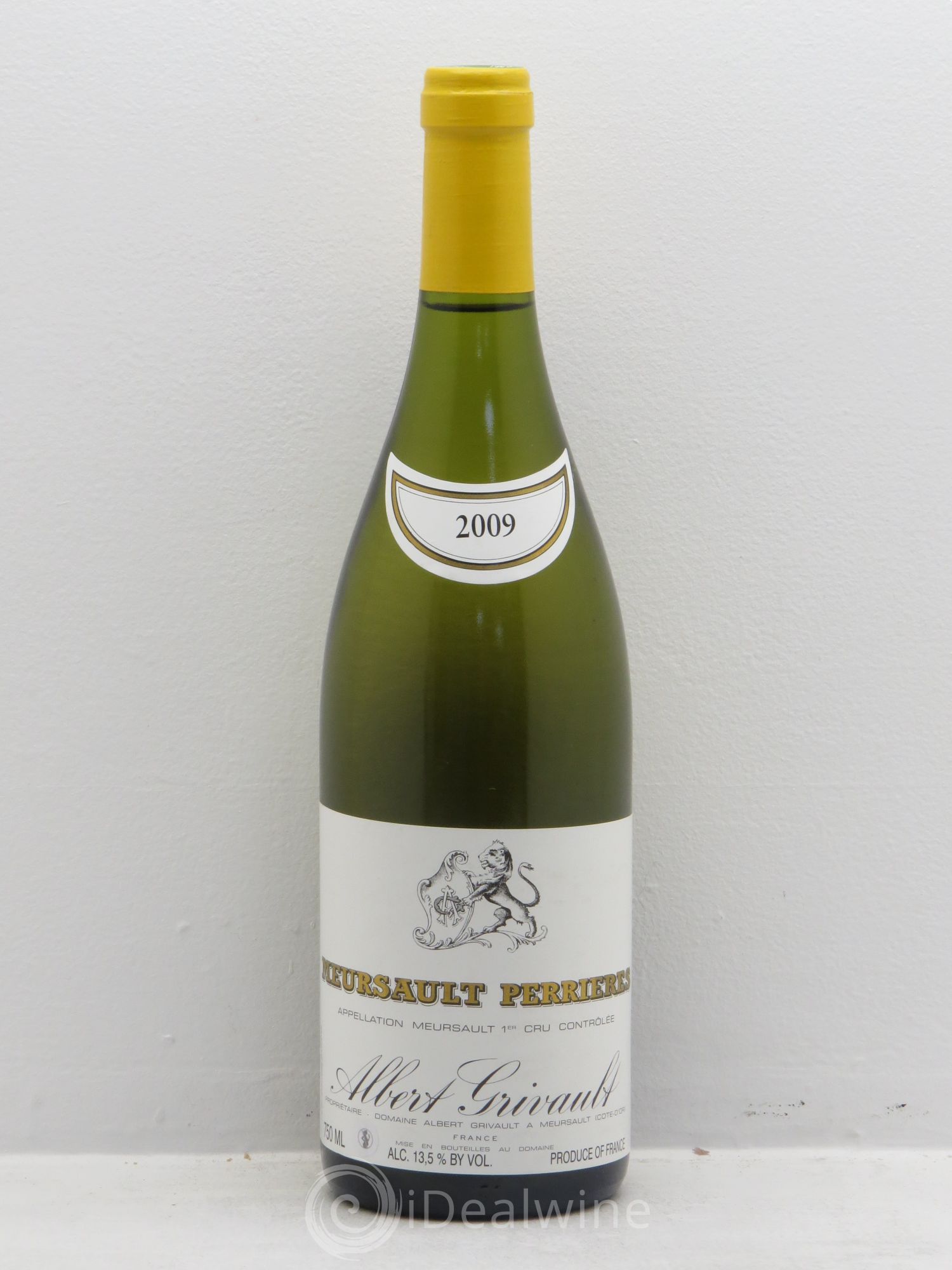 Meursault 1er Cru Perrières Albert Grivault 2009 - Lot de 1 bouteille - 0