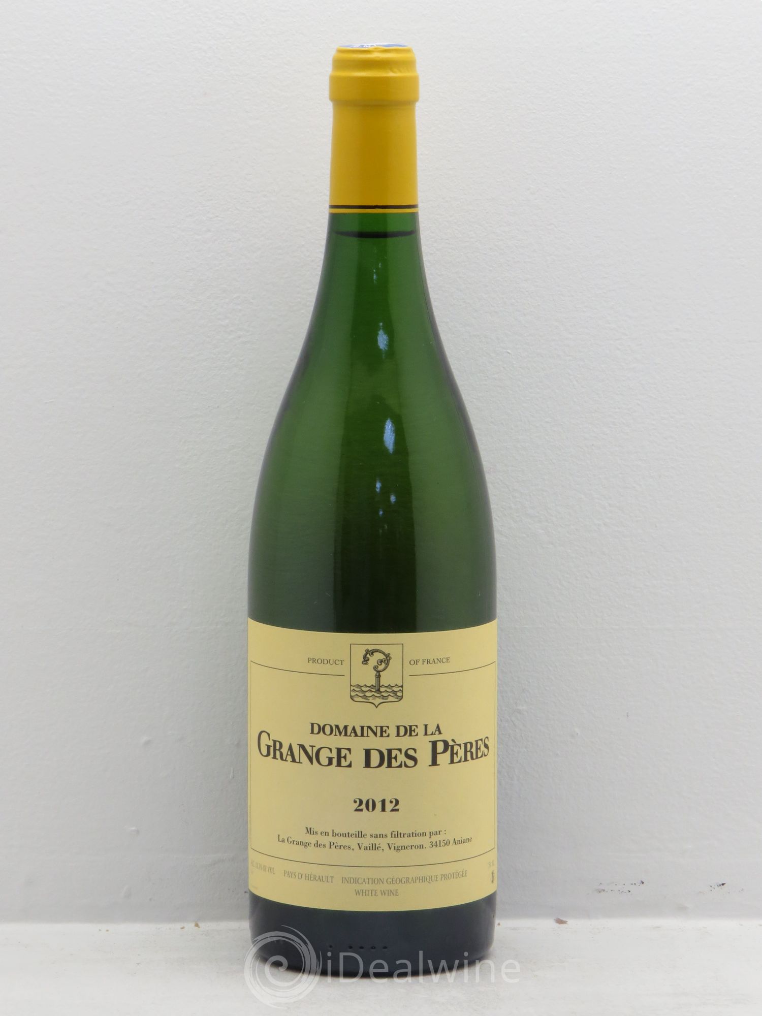 Pays d'Hérault Grange des Pères Laurent Vaillé 2012 - Lot de 1 bouteille - 0