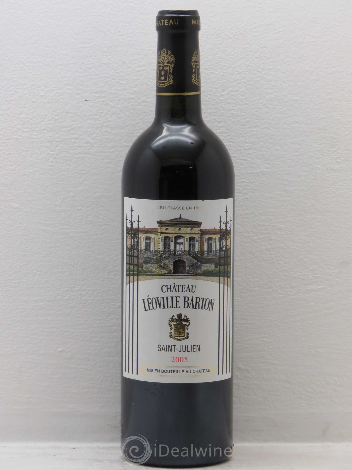 Château Léoville Barton 2ème Grand Cru Classé 2005 - Lot de 1 bouteille - 0