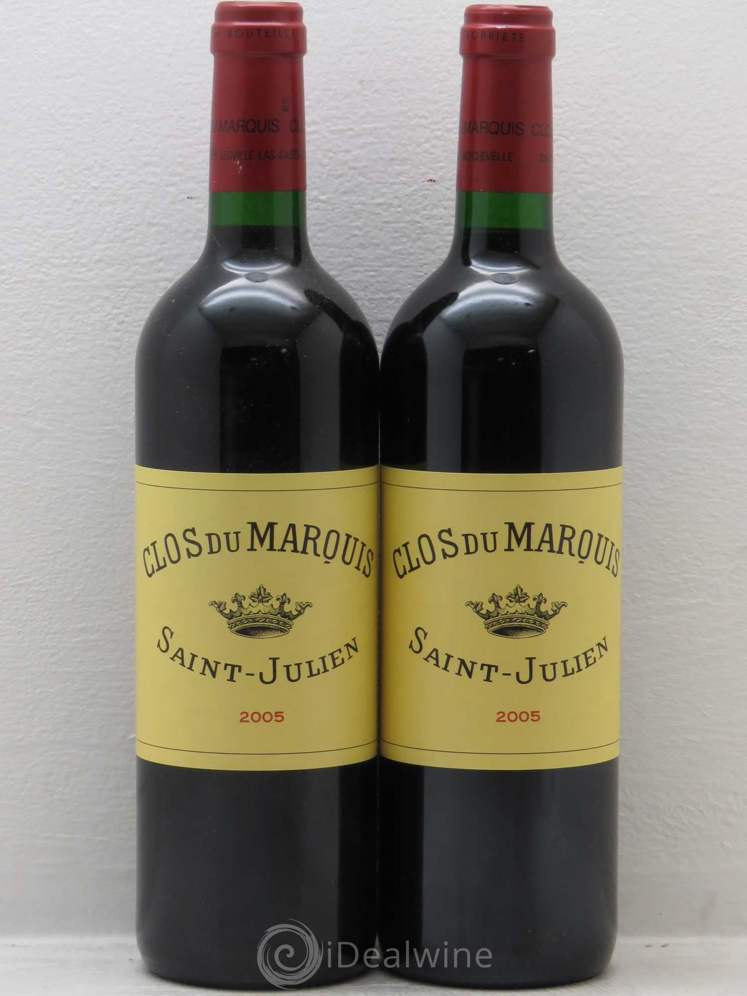Clos du Marquis 2005 - Lot de 2 bouteilles - 0