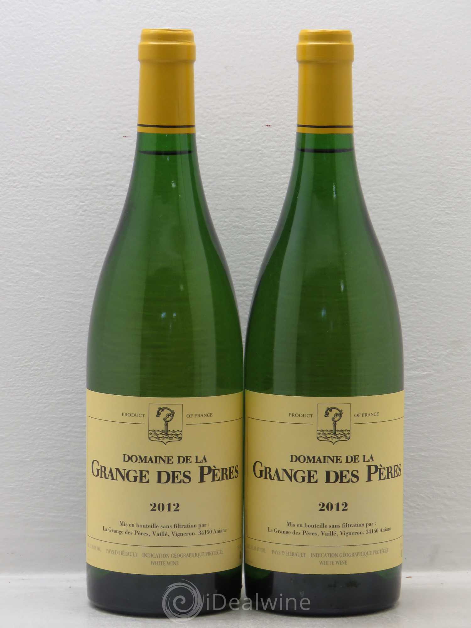 Pays d'Hérault Grange des Pères Laurent Vaillé 2012 - Lot de 2 bouteilles - 0