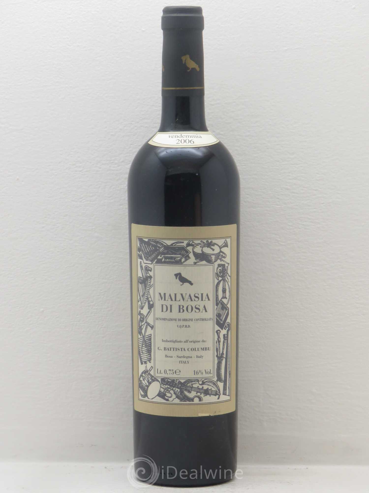 Italie Malvasia di Bosa Batista Columbu 2006 - Posten von 1 Flasche - 0