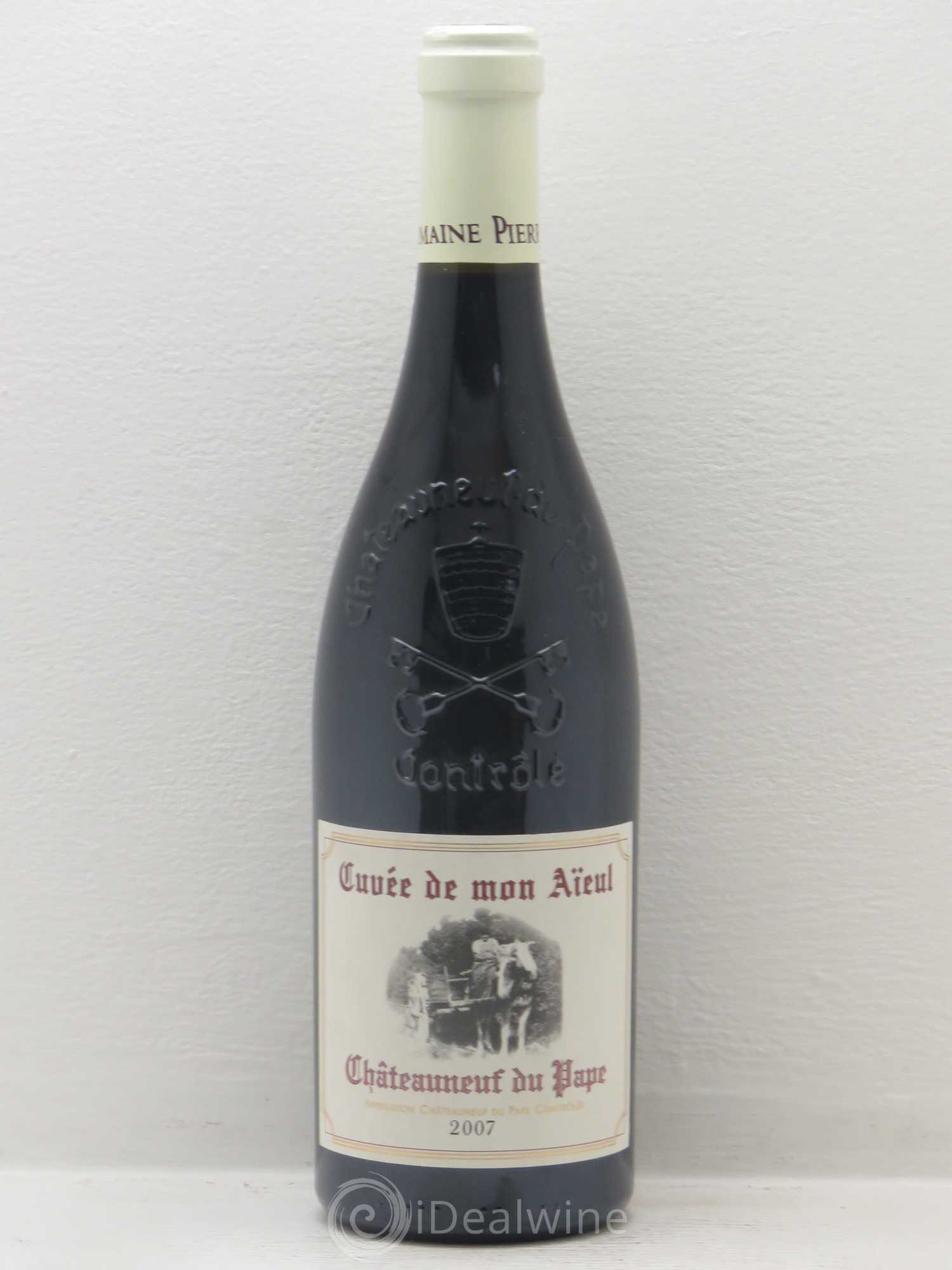 Châteauneuf-du-Pape Cuvée de mon Aïeul Pierre Usseglio & Fils 2007 - Lot de 1 bouteille - 0