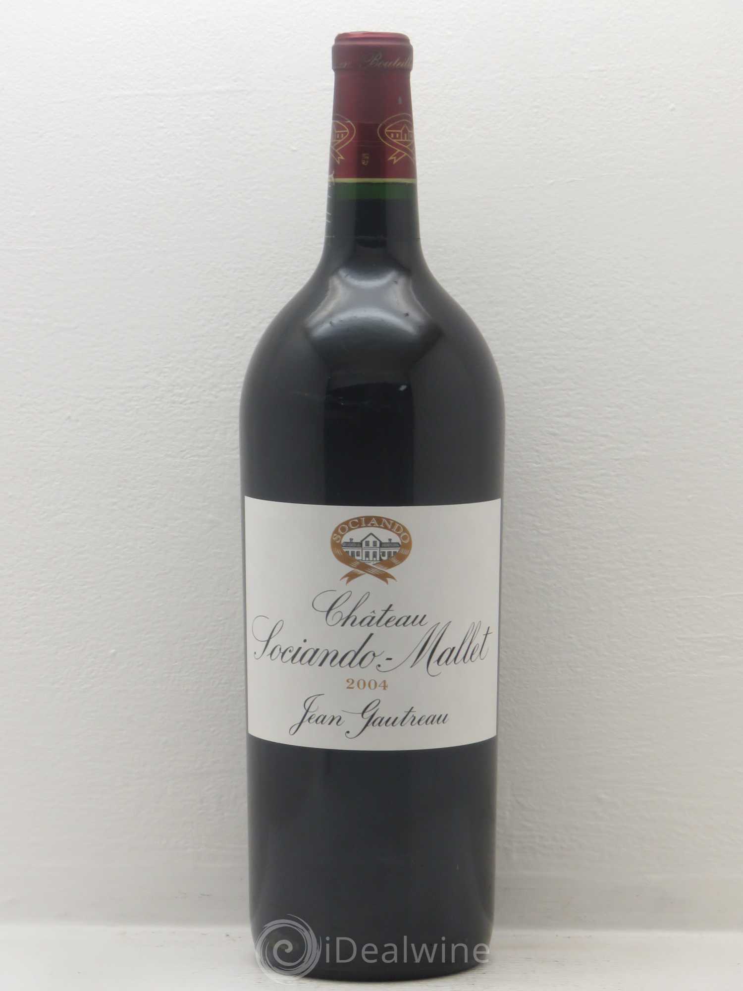 Château Sociando Mallet 2004 - Lot de 1 magnum - 0