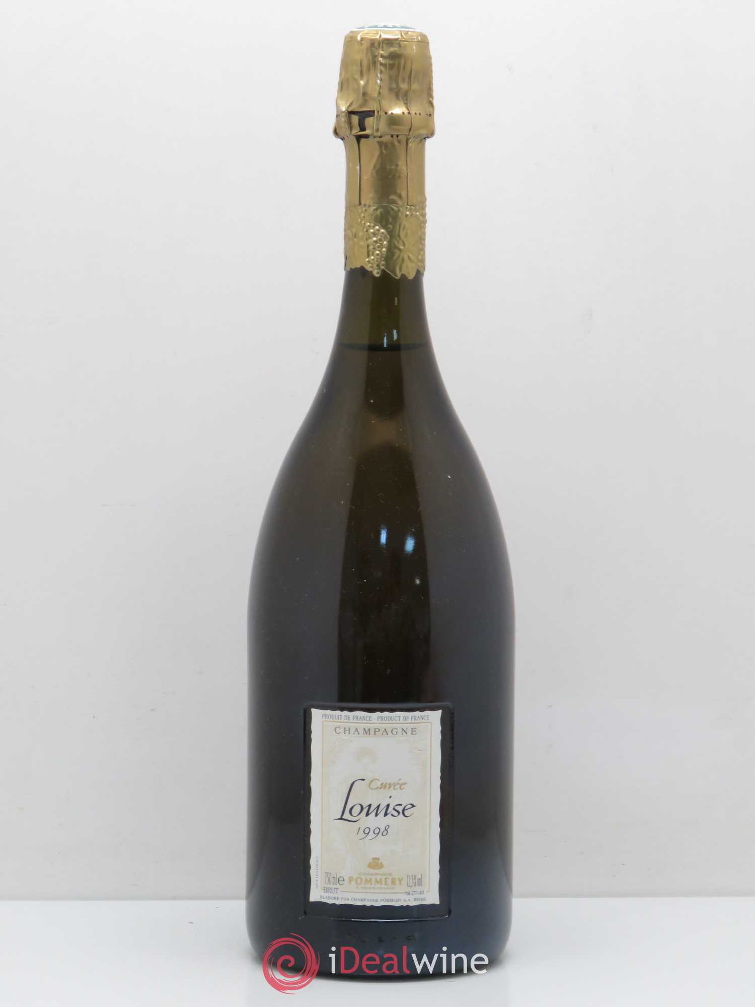 Cuvée Louise Pommery 1998 - Lot de 1 bouteille - 0