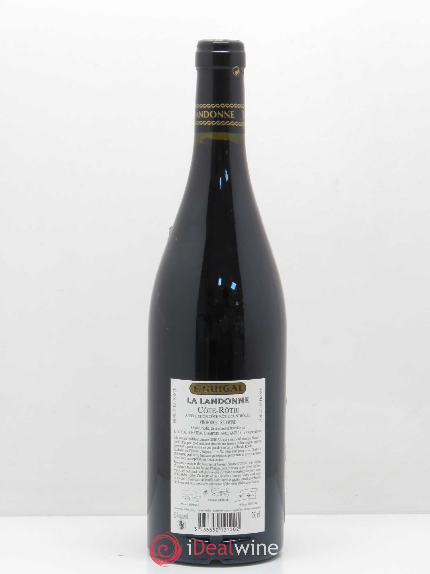 Côte-Rôtie La Landonne Guigal 2004 - Lot de 1 bouteille - 1