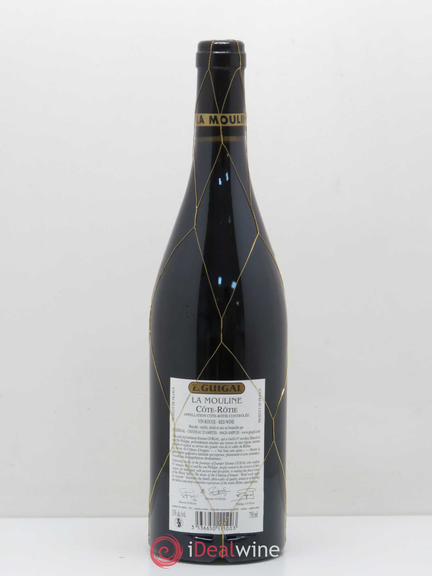Côte-Rôtie La Mouline Guigal 2005 - Lot de 1 bouteille - 1