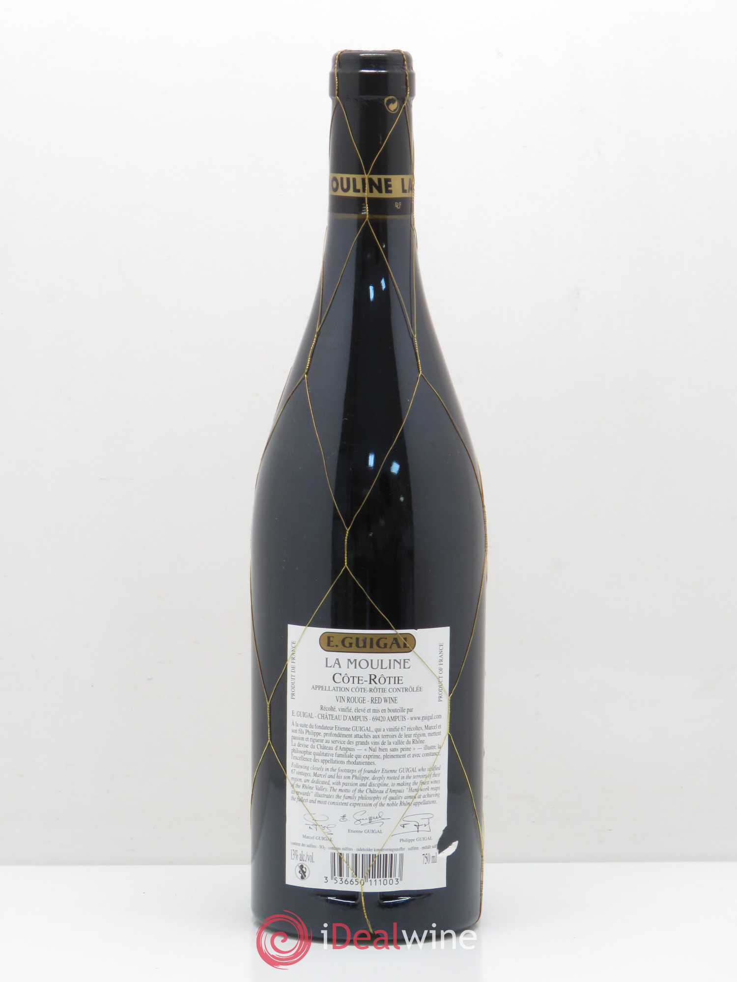 Côte-Rôtie La Mouline Guigal 2005 - Lot de 1 bouteille - 1