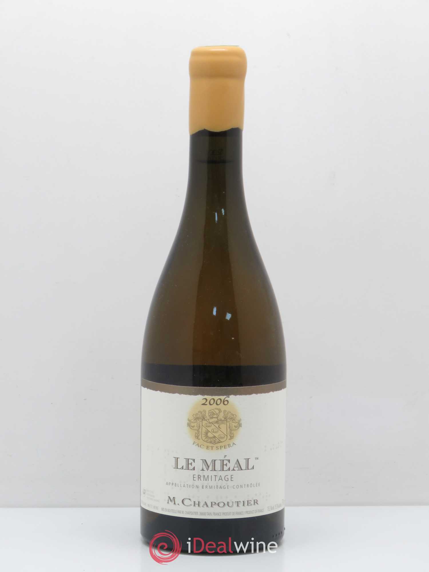 Hermitage Ermitage Le Méal Chapoutier 2006 - Lot de 1 bouteille - 0