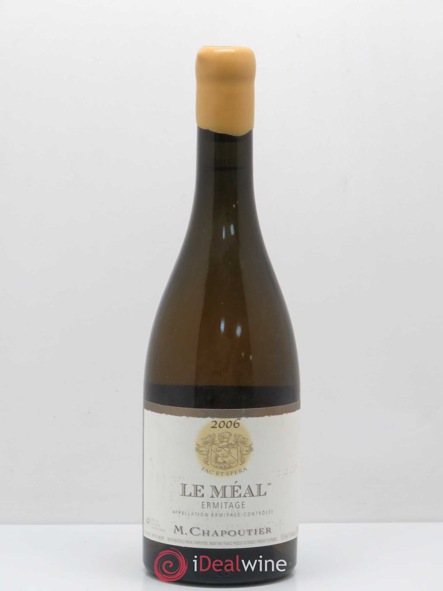 Hermitage Ermitage Le Méal Chapoutier 2006 - Lot de 1 bouteille - 0
