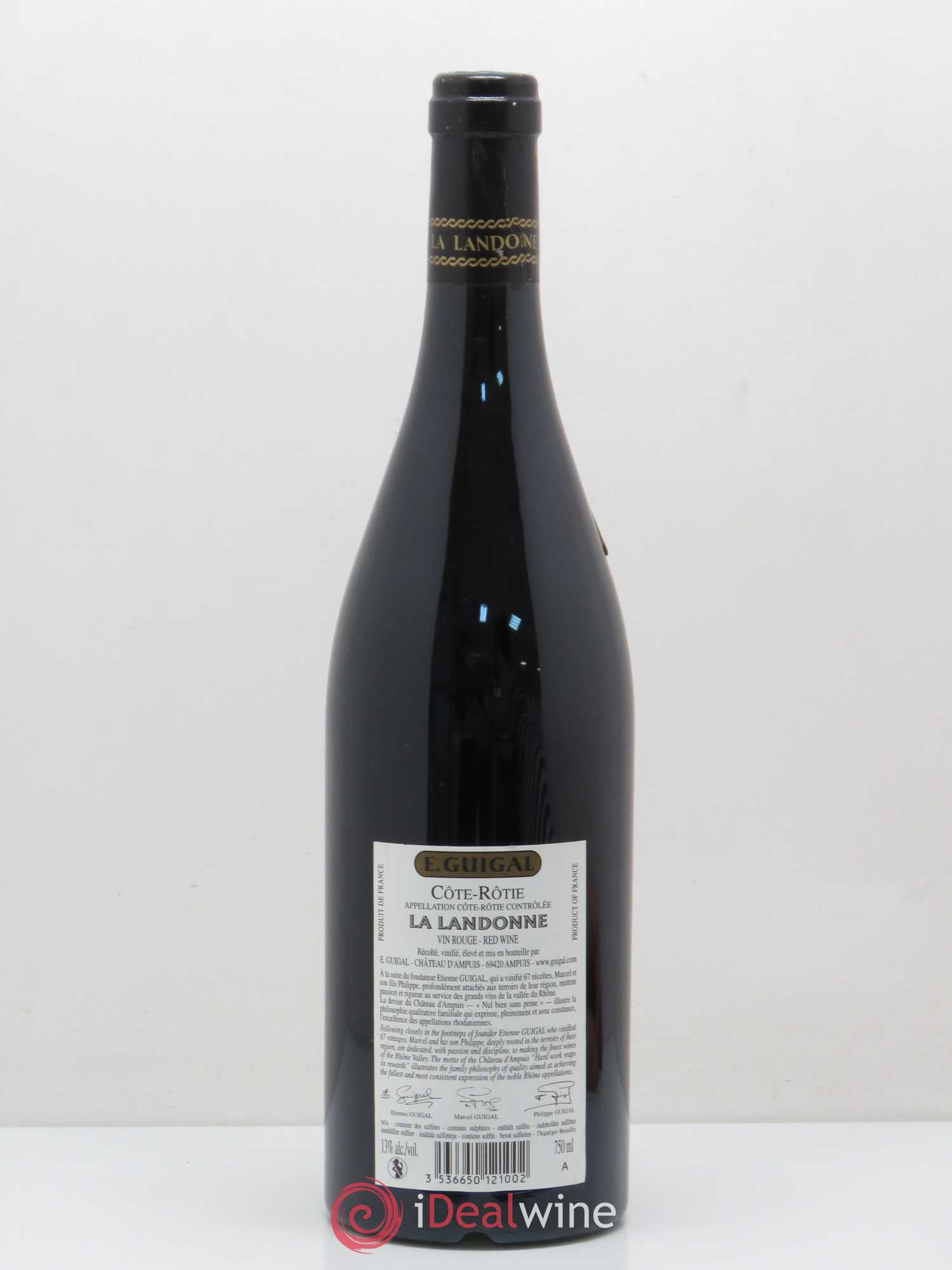 Côte-Rôtie La Landonne Guigal 2007 - Lot de 1 bouteille - 1